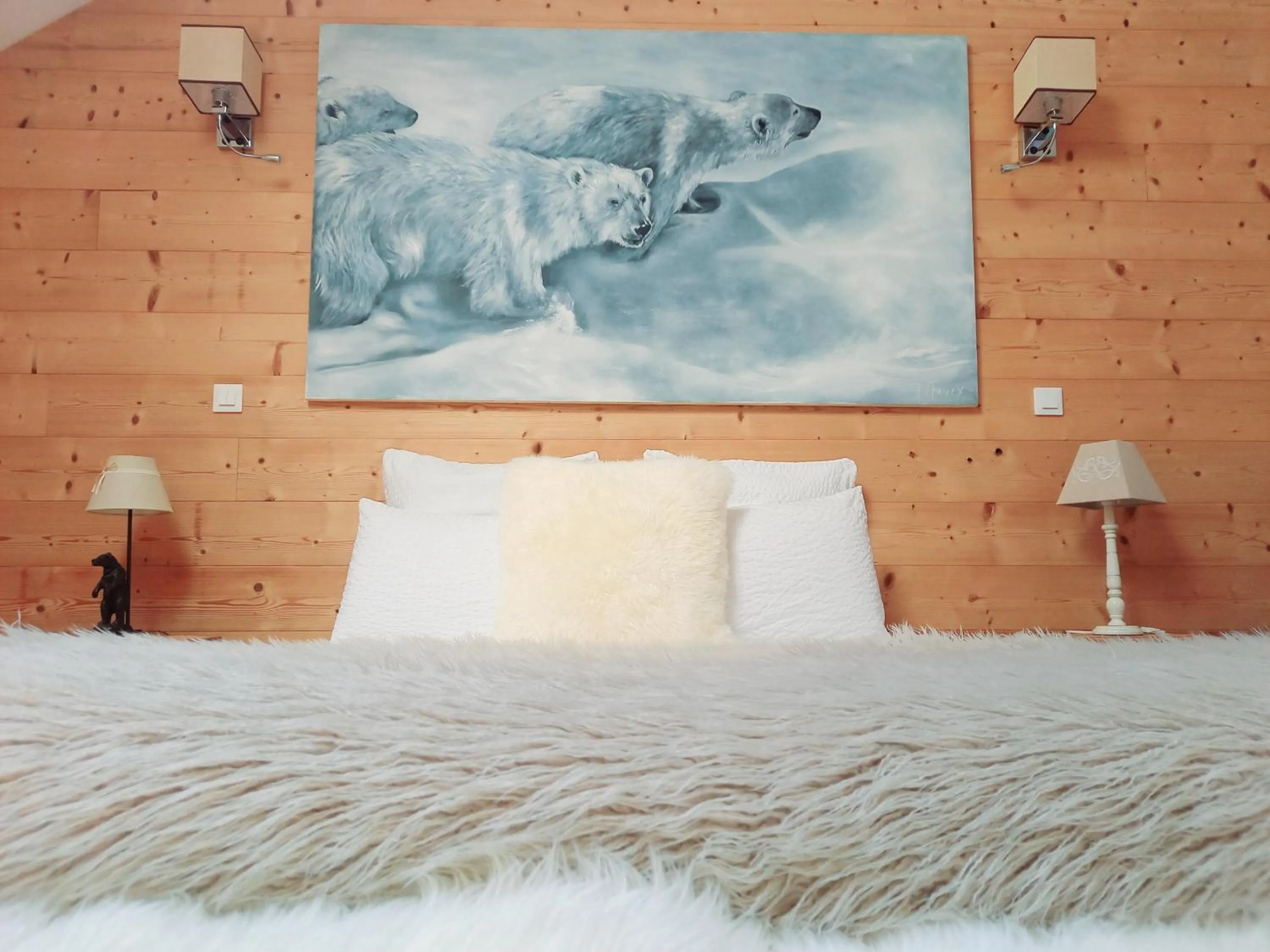 Bed in La Maison de Fleurat