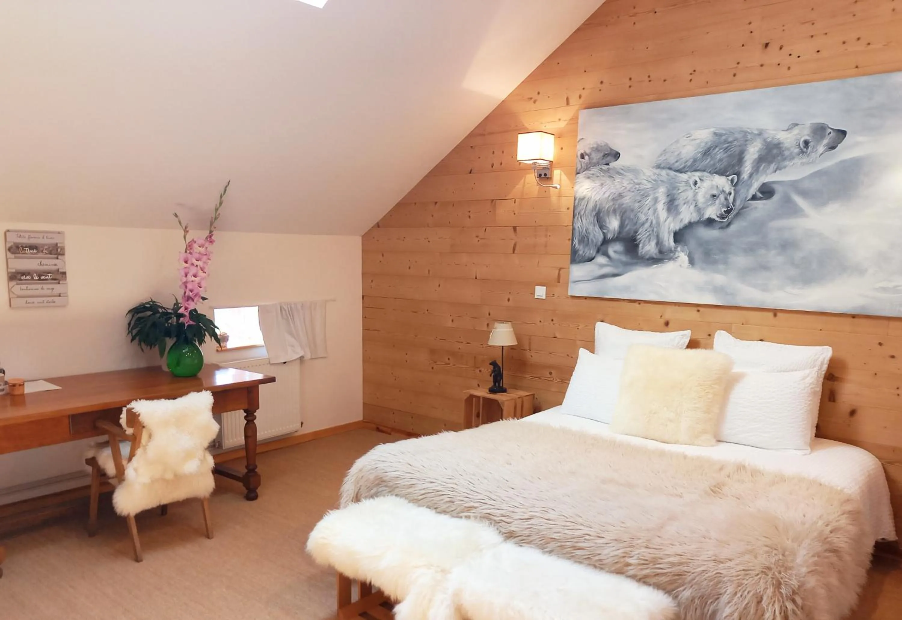 Bed in La Maison de Fleurat