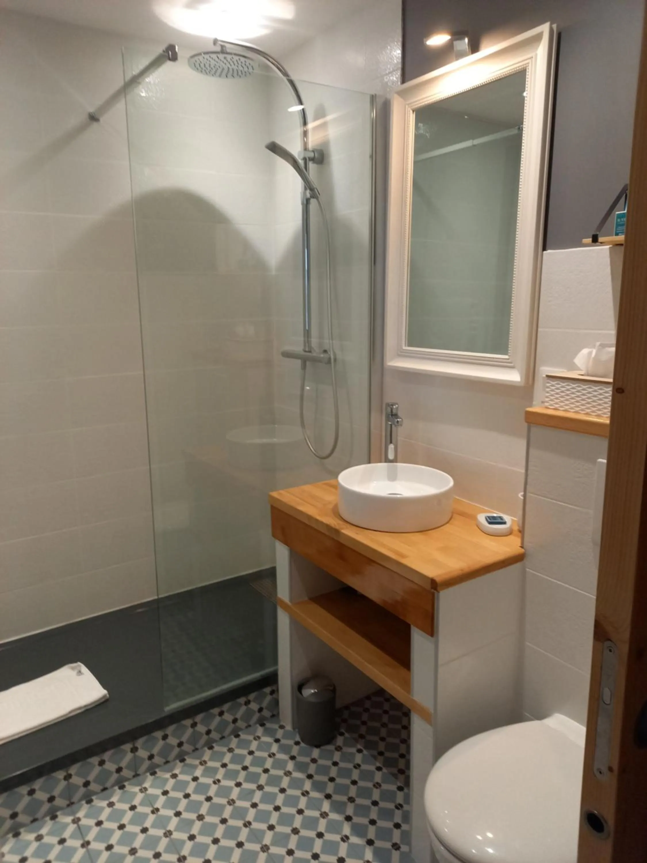 Shower in La Maison de Fleurat