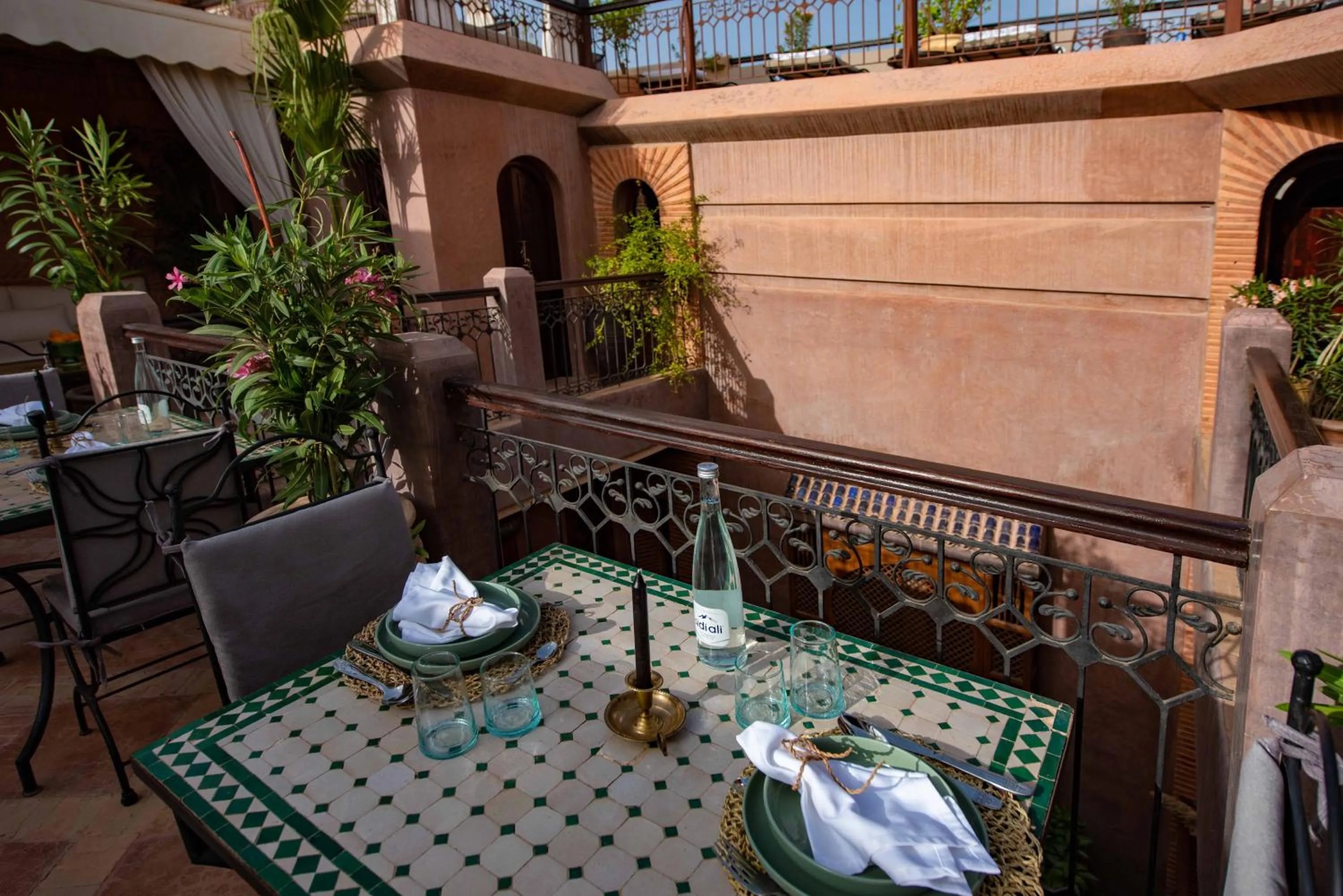 Balcony/Terrace in Riad Livia Marrakech - Adults Only