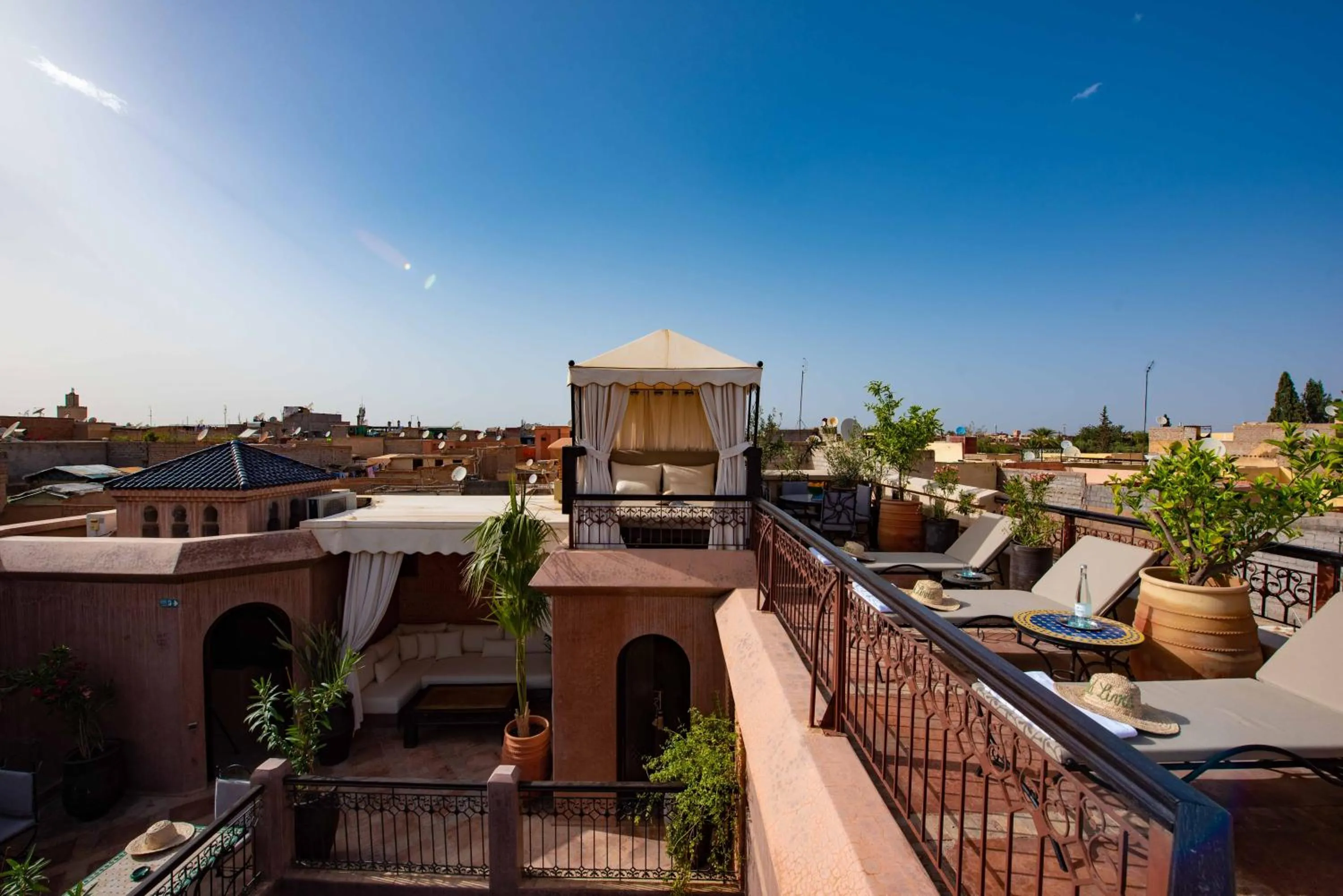 Balcony/Terrace in Riad Livia Marrakech - Adults Only