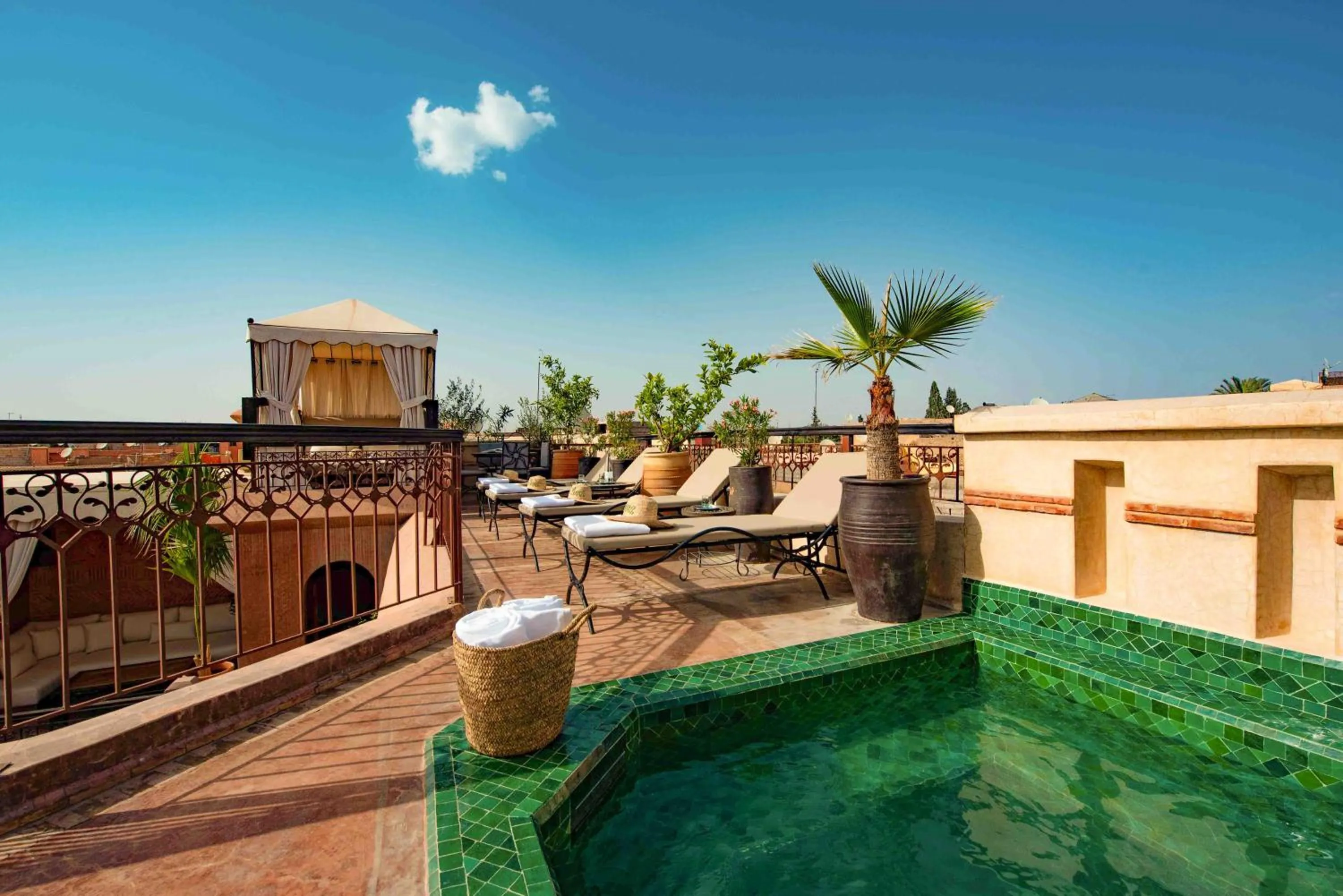 Swimming pool in Riad Livia Marrakech - Adults Only