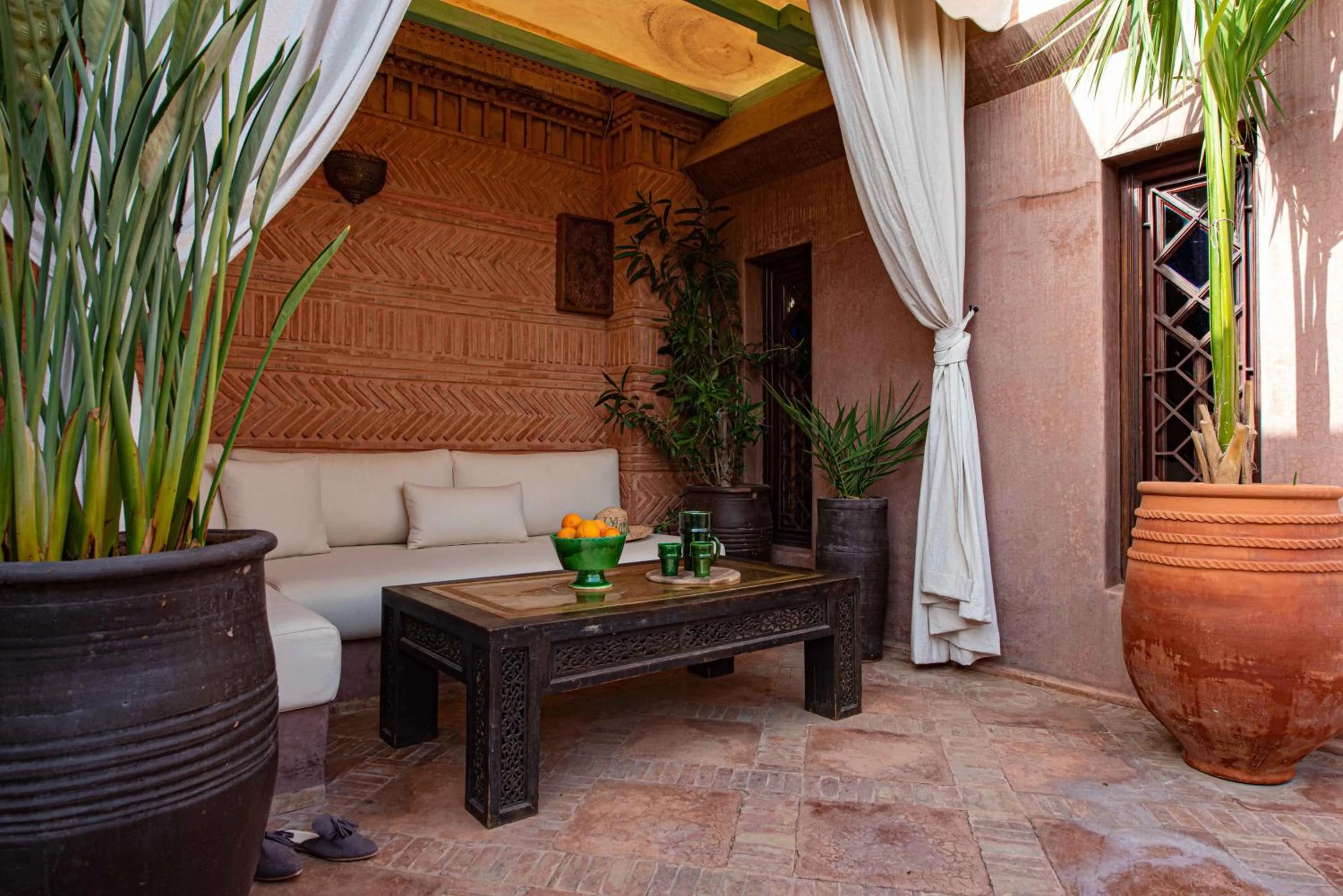 Balcony/Terrace in Riad Livia Marrakech - Adults Only