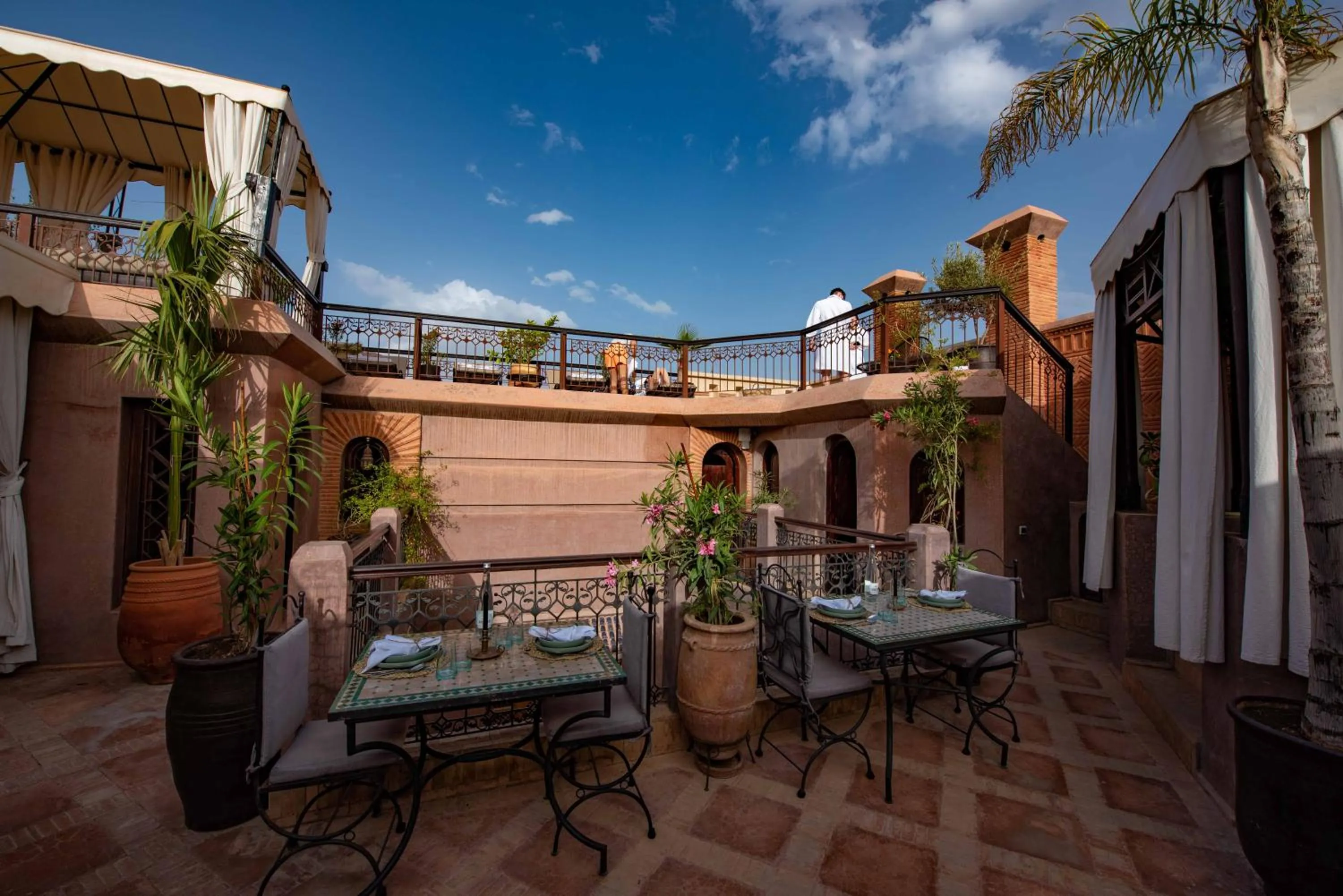Balcony/Terrace in Riad Livia Marrakech - Adults Only