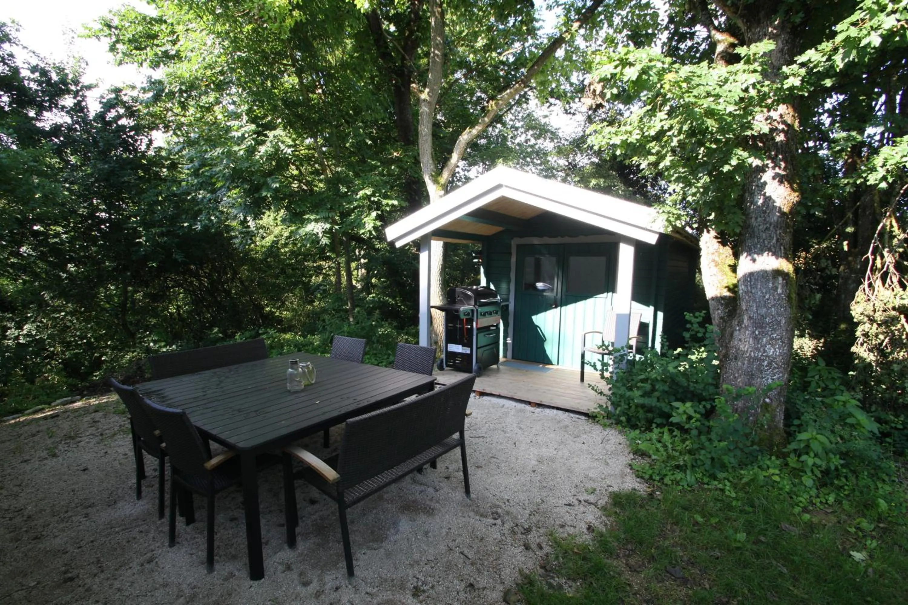 BBQ facilities in Zimmervermietung am Habsberg