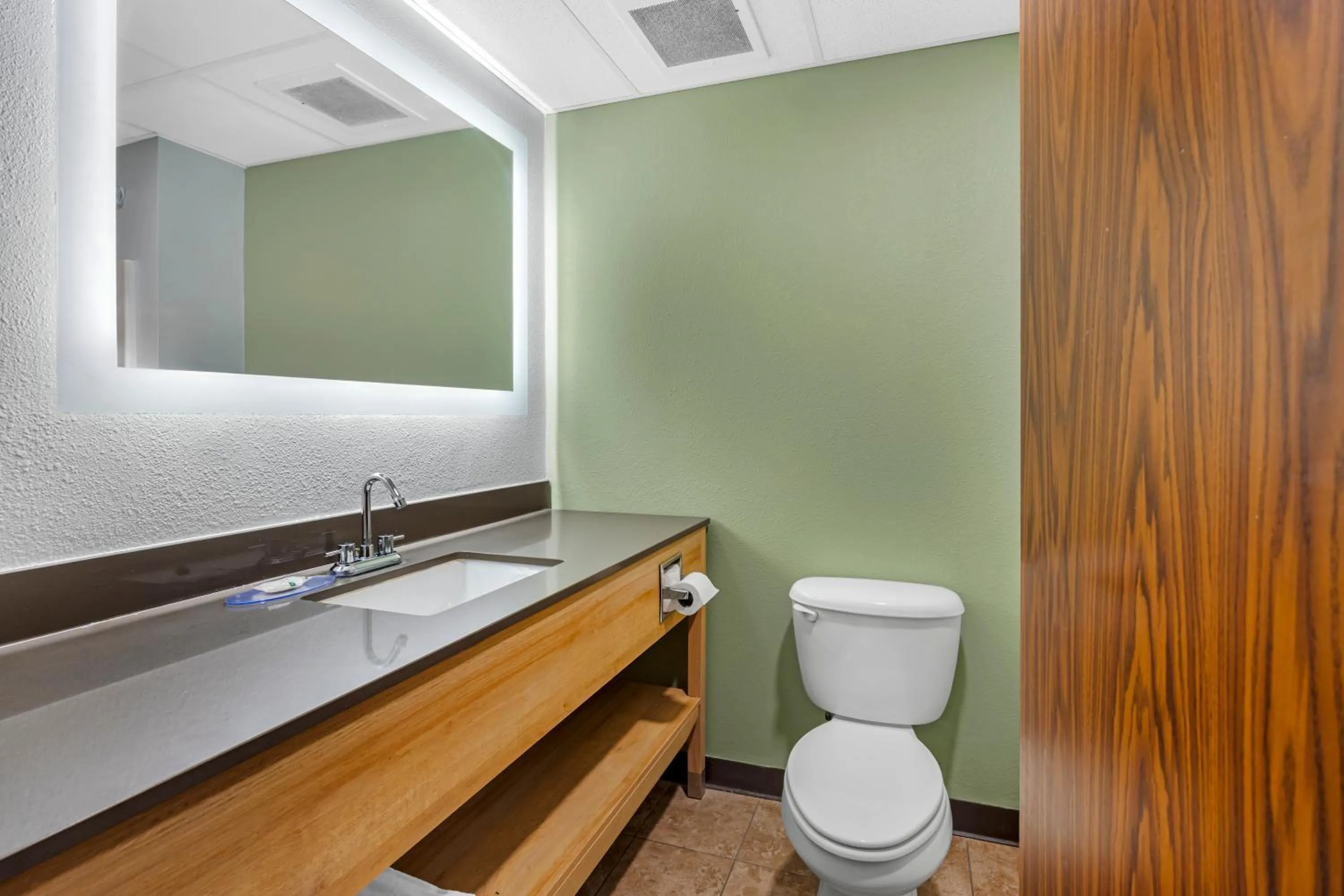 Toilet in Quality Inn & Suites Monterey I-40