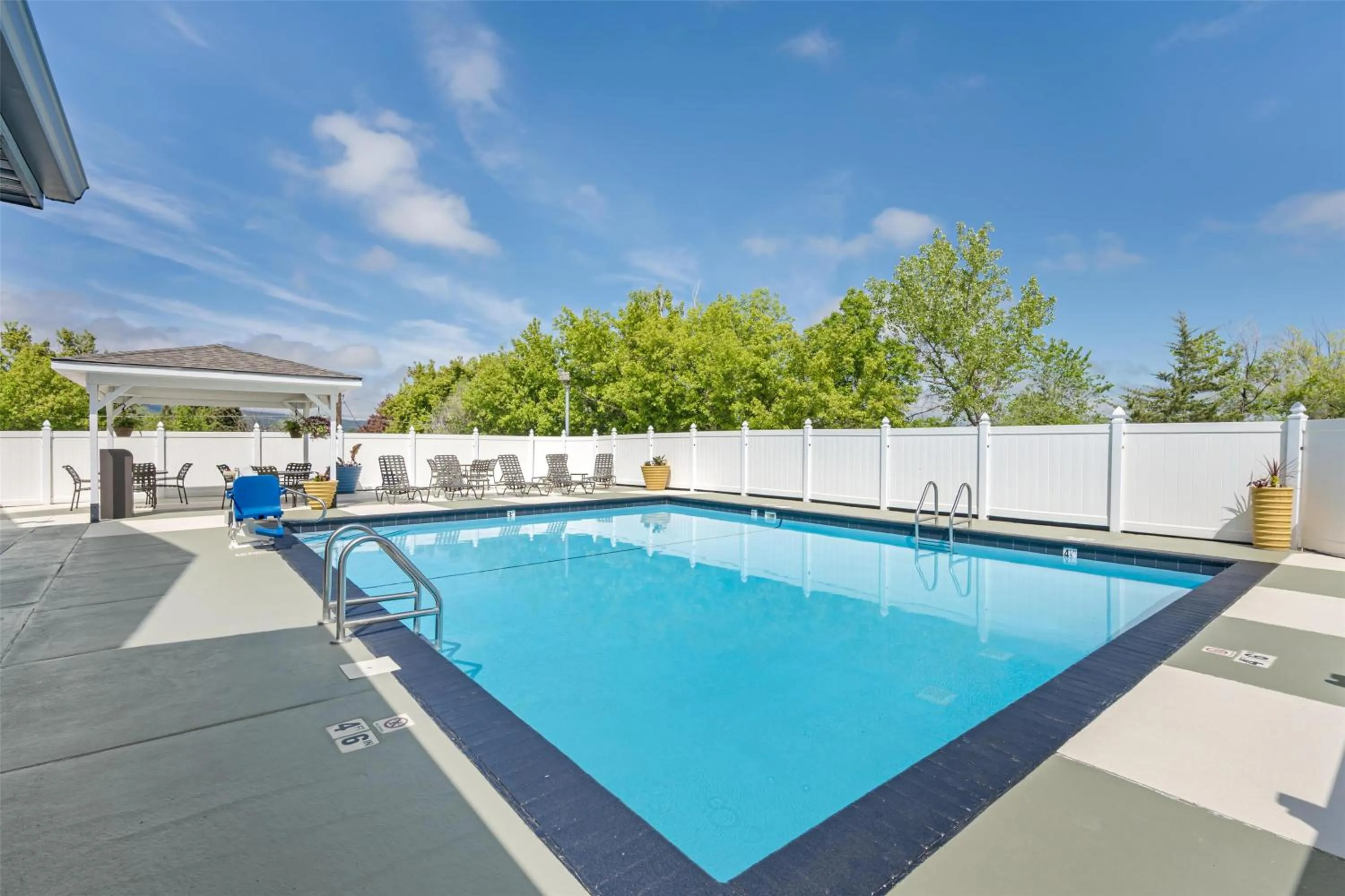 Pool view in Best Western Black Hills Lodge