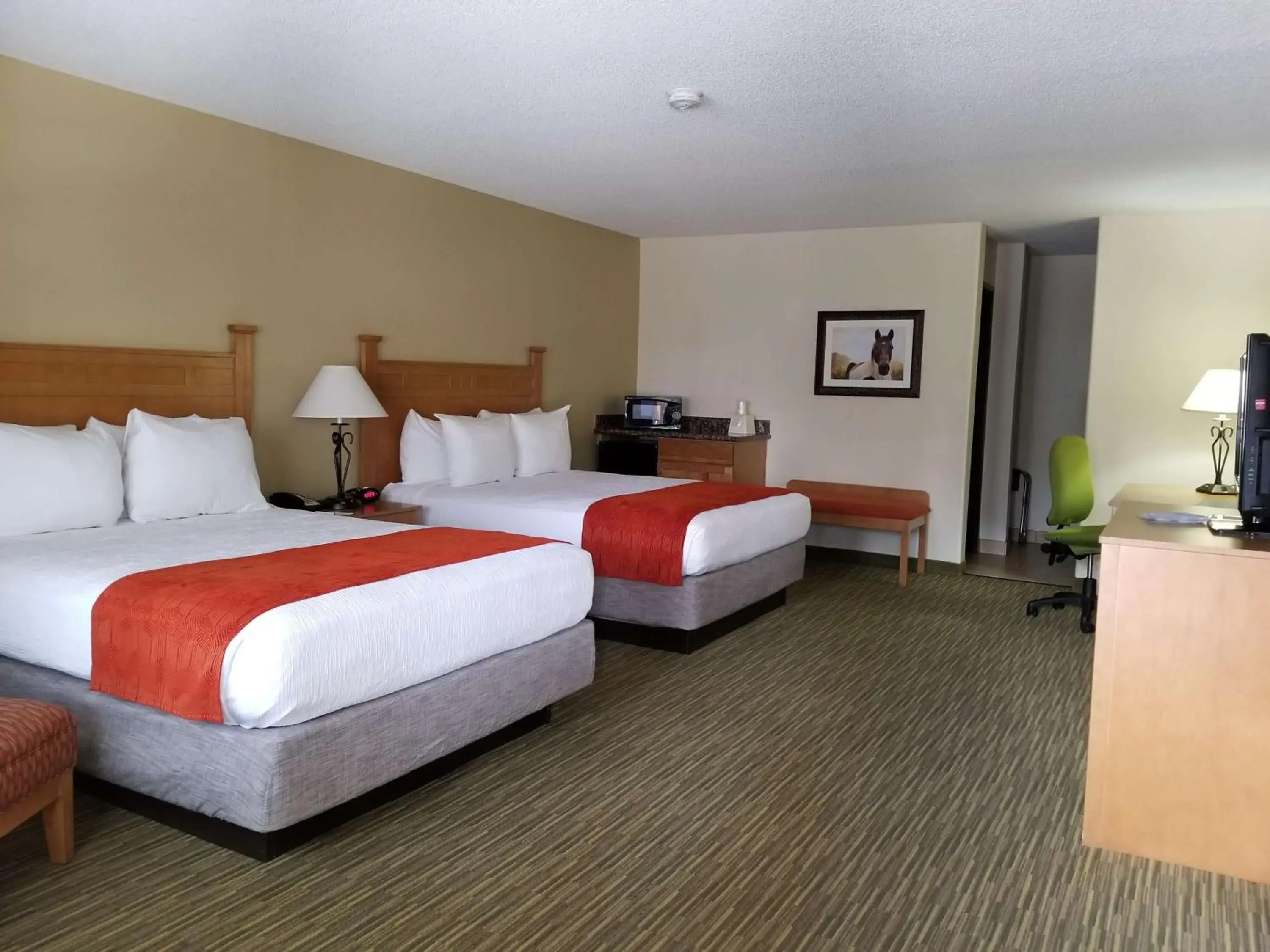 Queen Room with Two Queen Beds - Non-Smoking in Best Western Paint Pony Lodge Queen Room with Two Queen Beds - Non-Smoking in Best Western Paint Pony Lodge