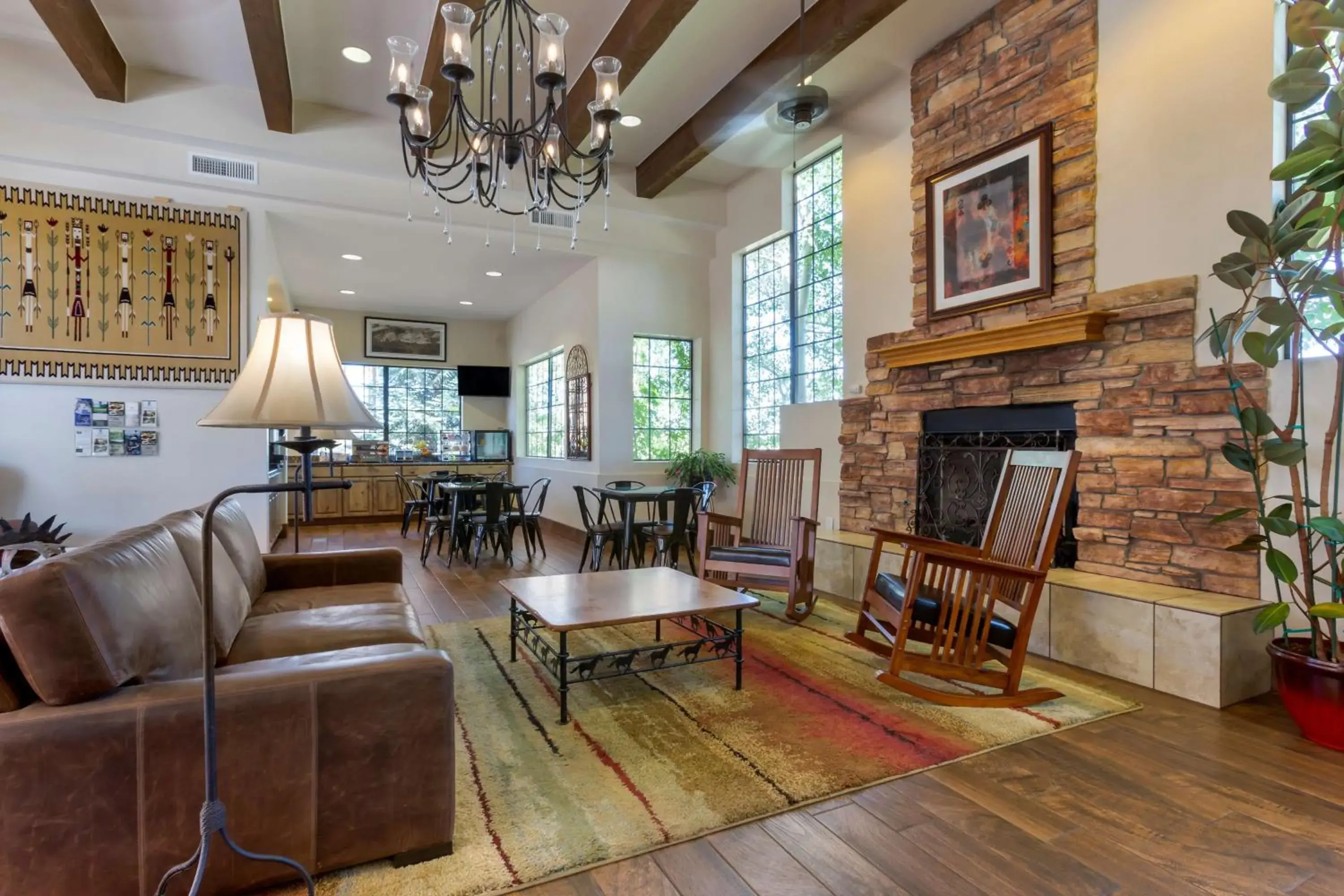 Lobby or reception in Best Western Paint Pony Lodge Lobby or reception in Best Western Paint Pony Lodge