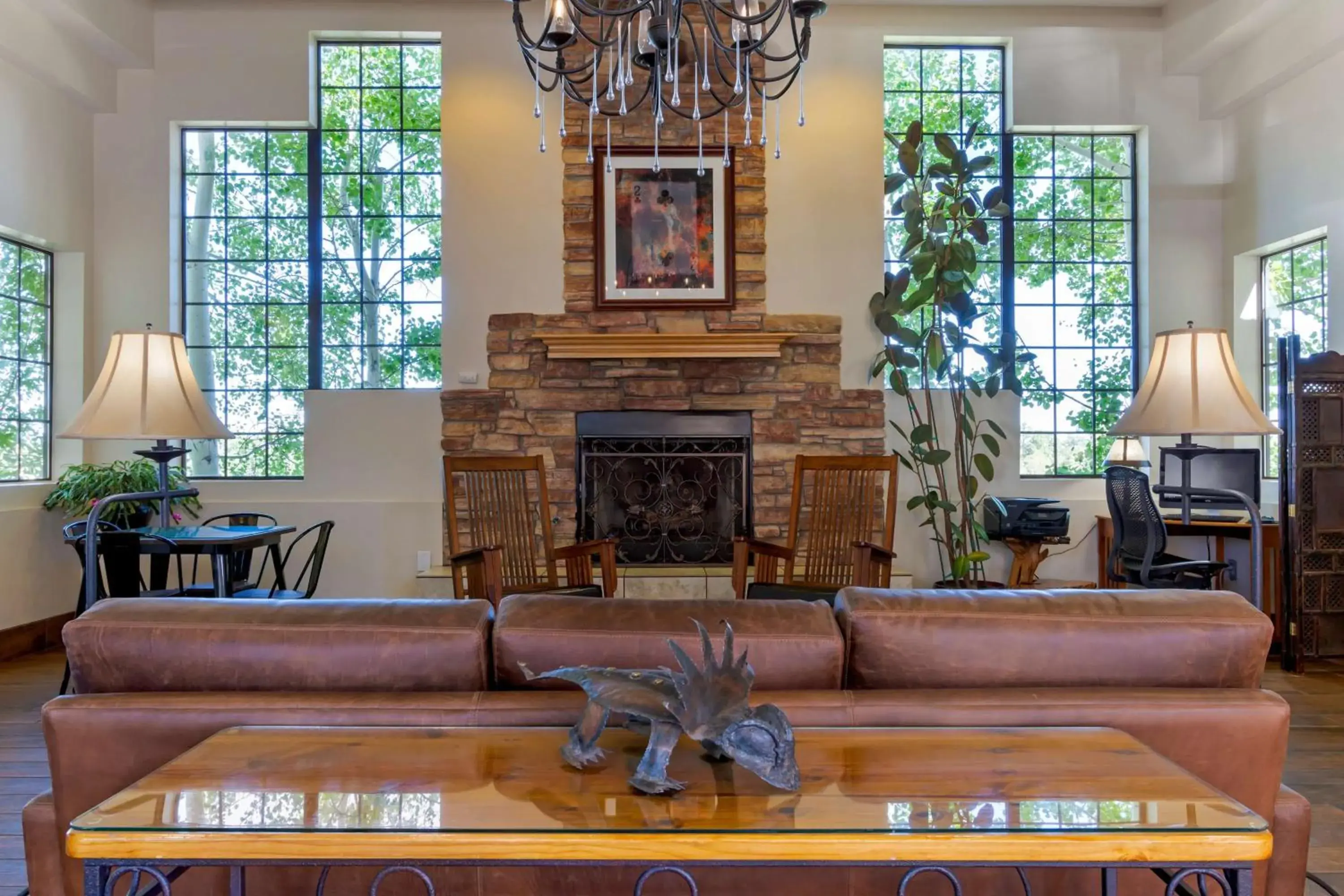 Lobby or reception in Best Western Paint Pony Lodge Lobby or reception in Best Western Paint Pony Lodge