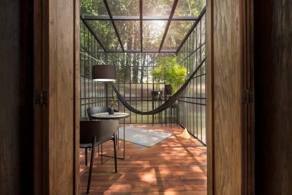 Seating area in Morada la Noria