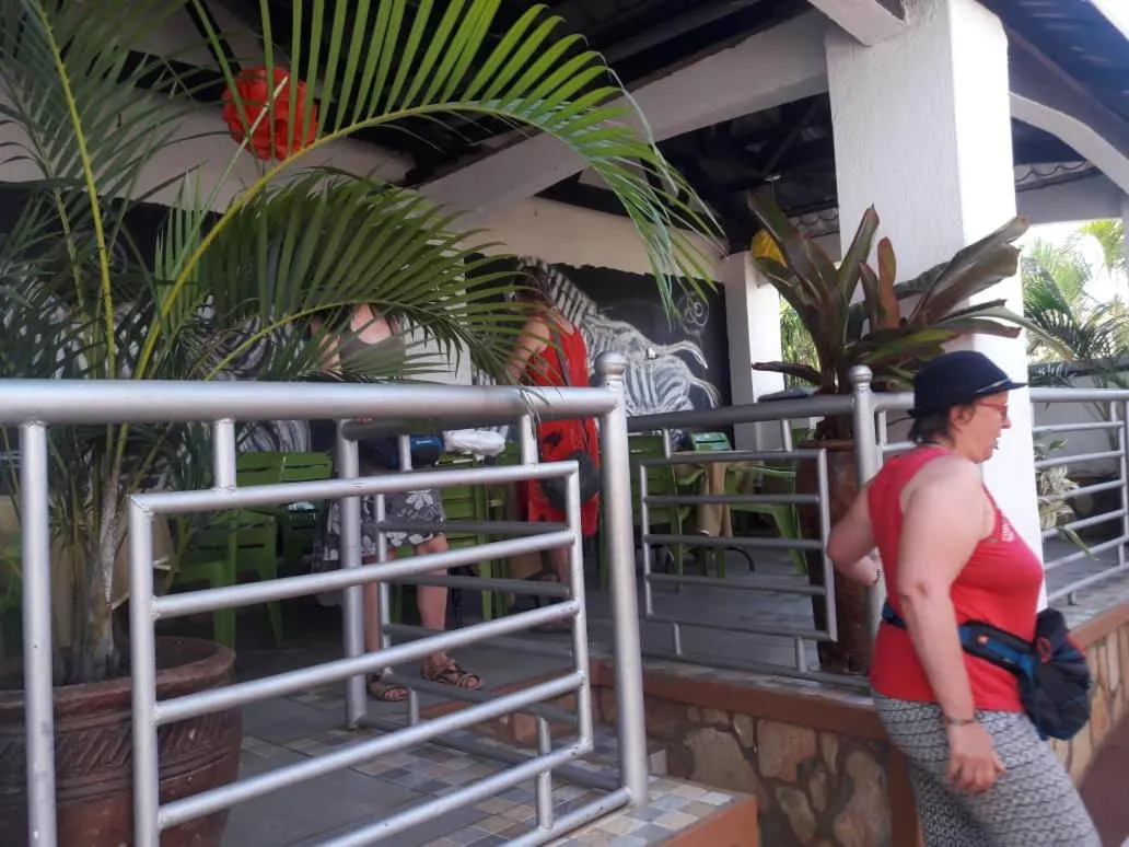 Communal lounge/ TV room in Victoria Panorama Hotel