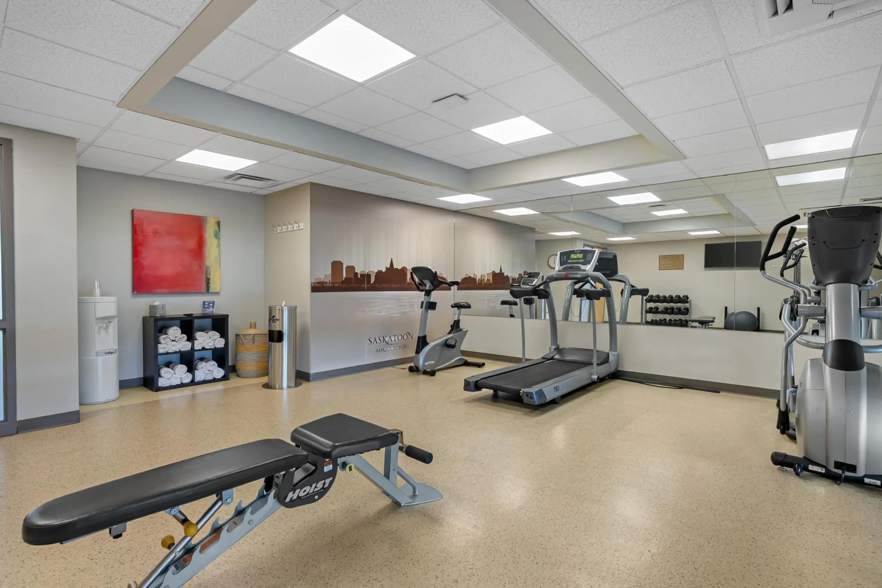 Fitness centre/facilities in Best Western Plus Airport Inn & Suites