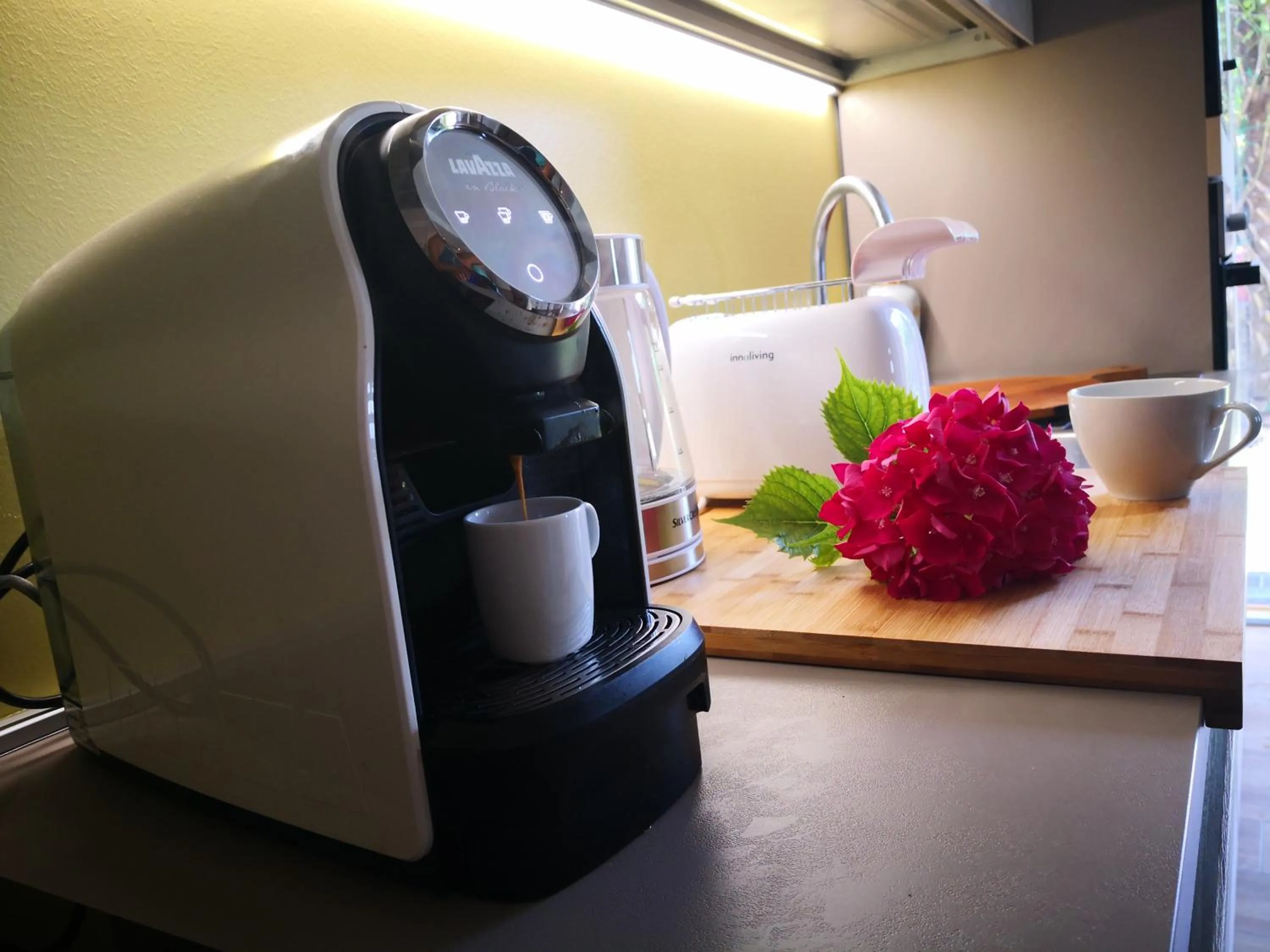 Coffee/tea facilities in B&B Esmeralda