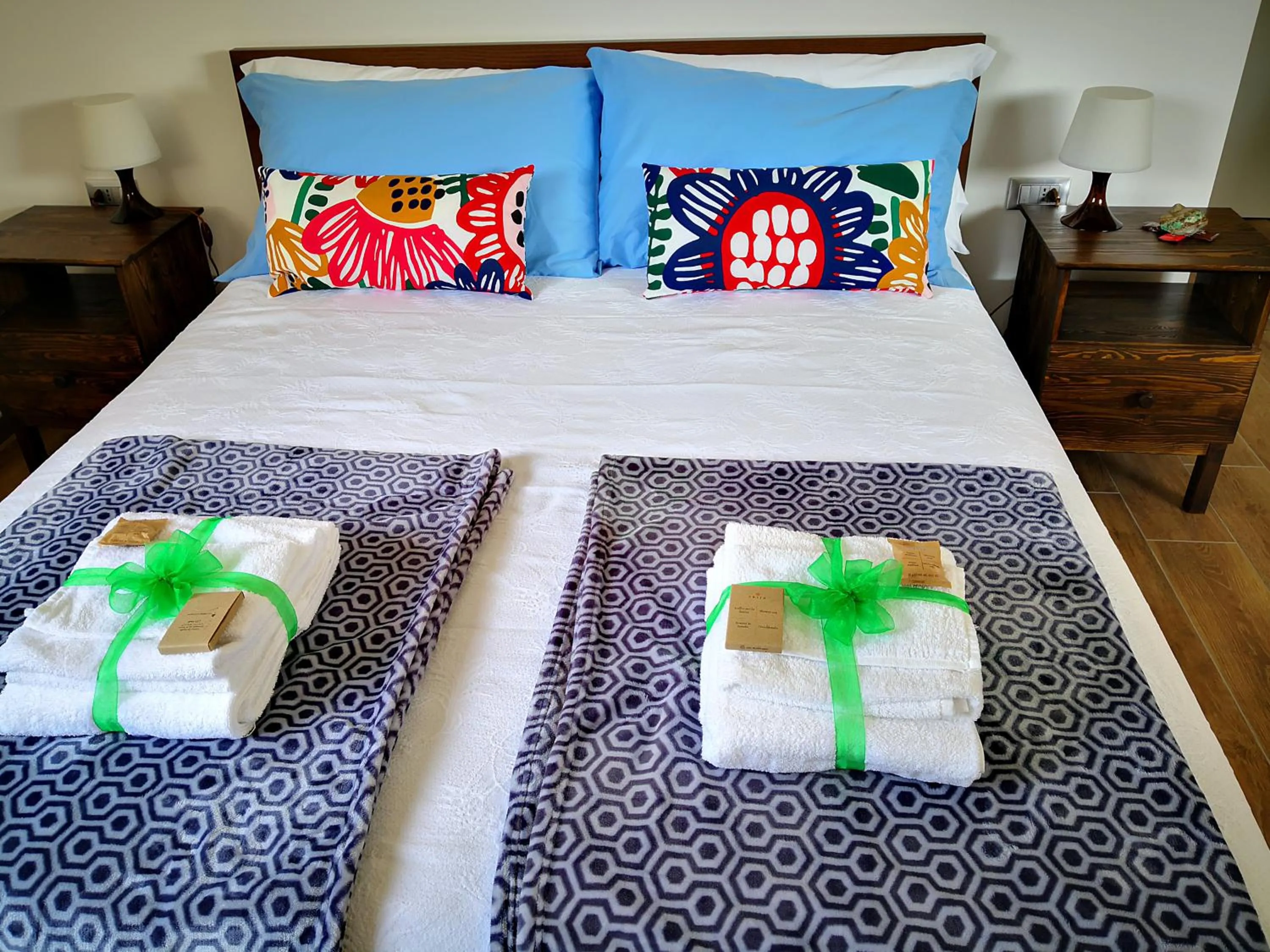 Bed in B&B Esmeralda