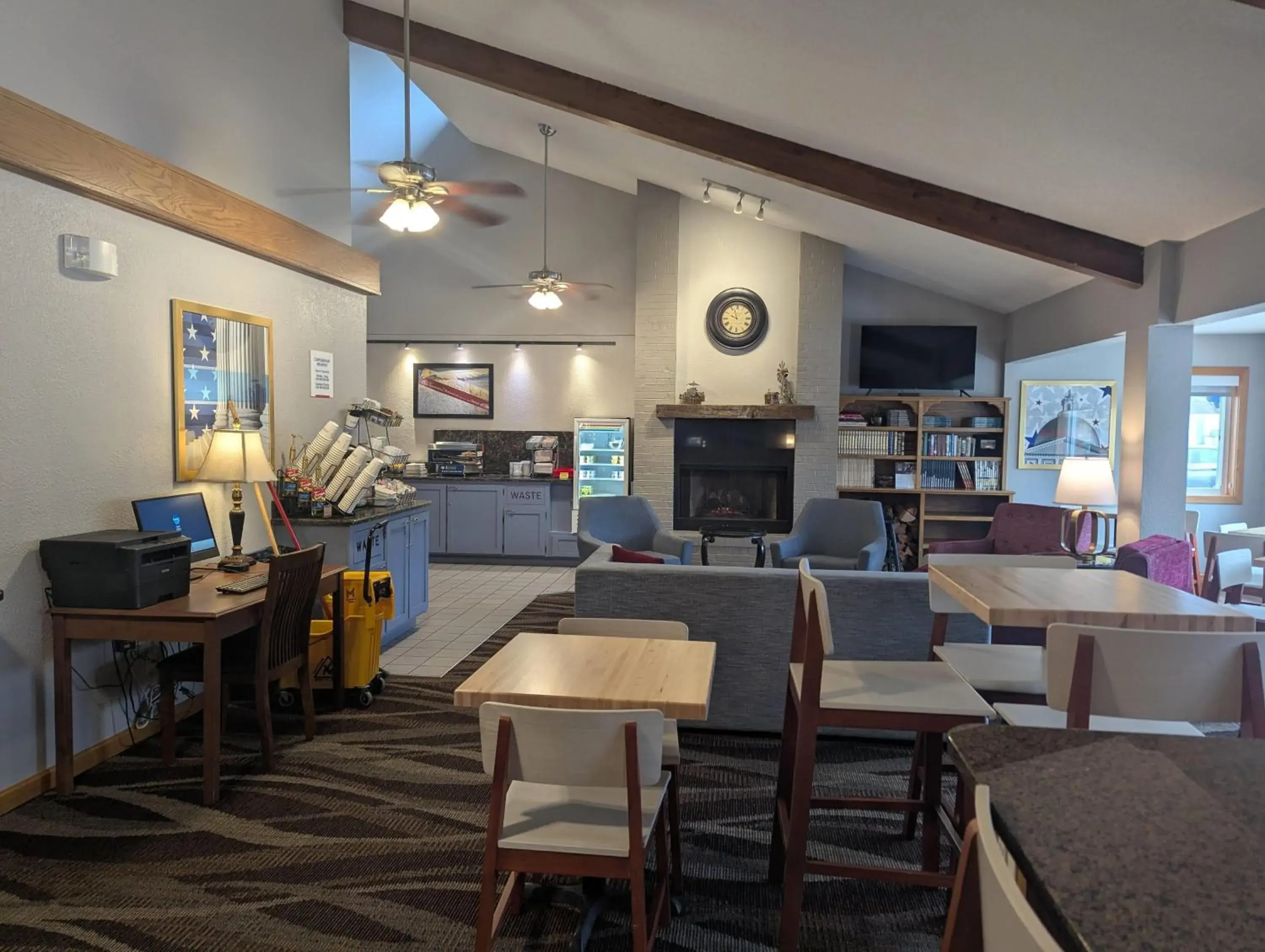 Lobby or reception in AmericInn by Wyndham St. Peter Lobby or reception in AmericInn by Wyndham St. Peter