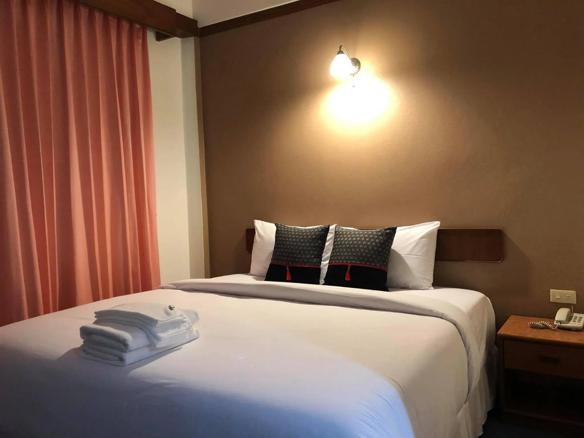 Bed in Betong Hill Hotel โรงแรมเบตง ฮิลล์