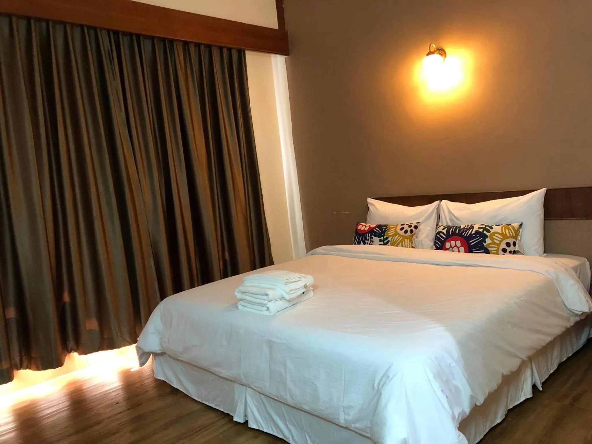 Bed in Betong Hill Hotel โรงแรมเบตง ฮิลล์