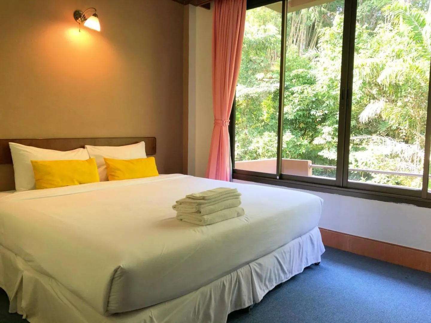 Bed in Betong Hill Hotel โรงแรมเบตง ฮิลล์
