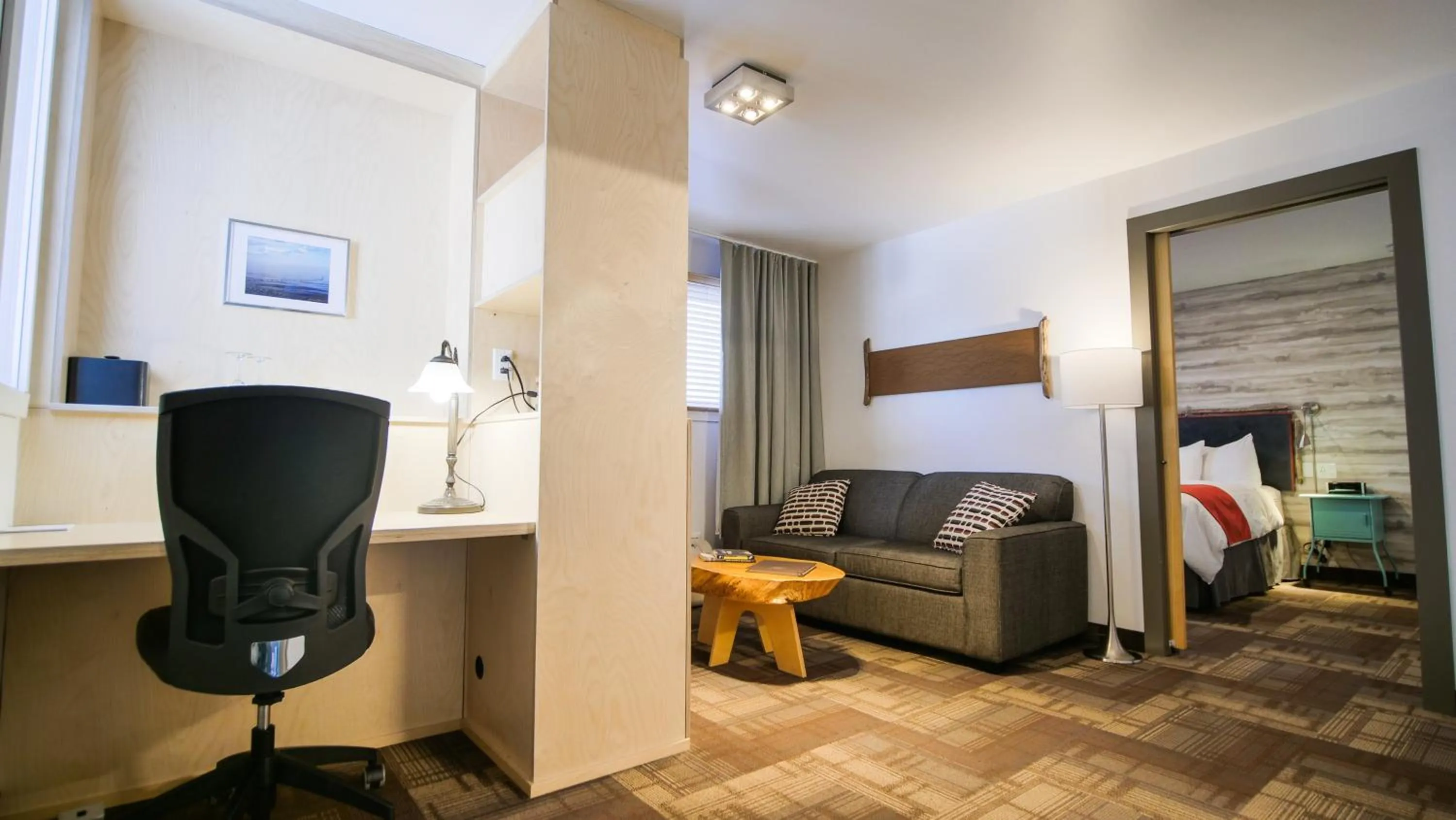 Seating area in Manoir Belle Plage