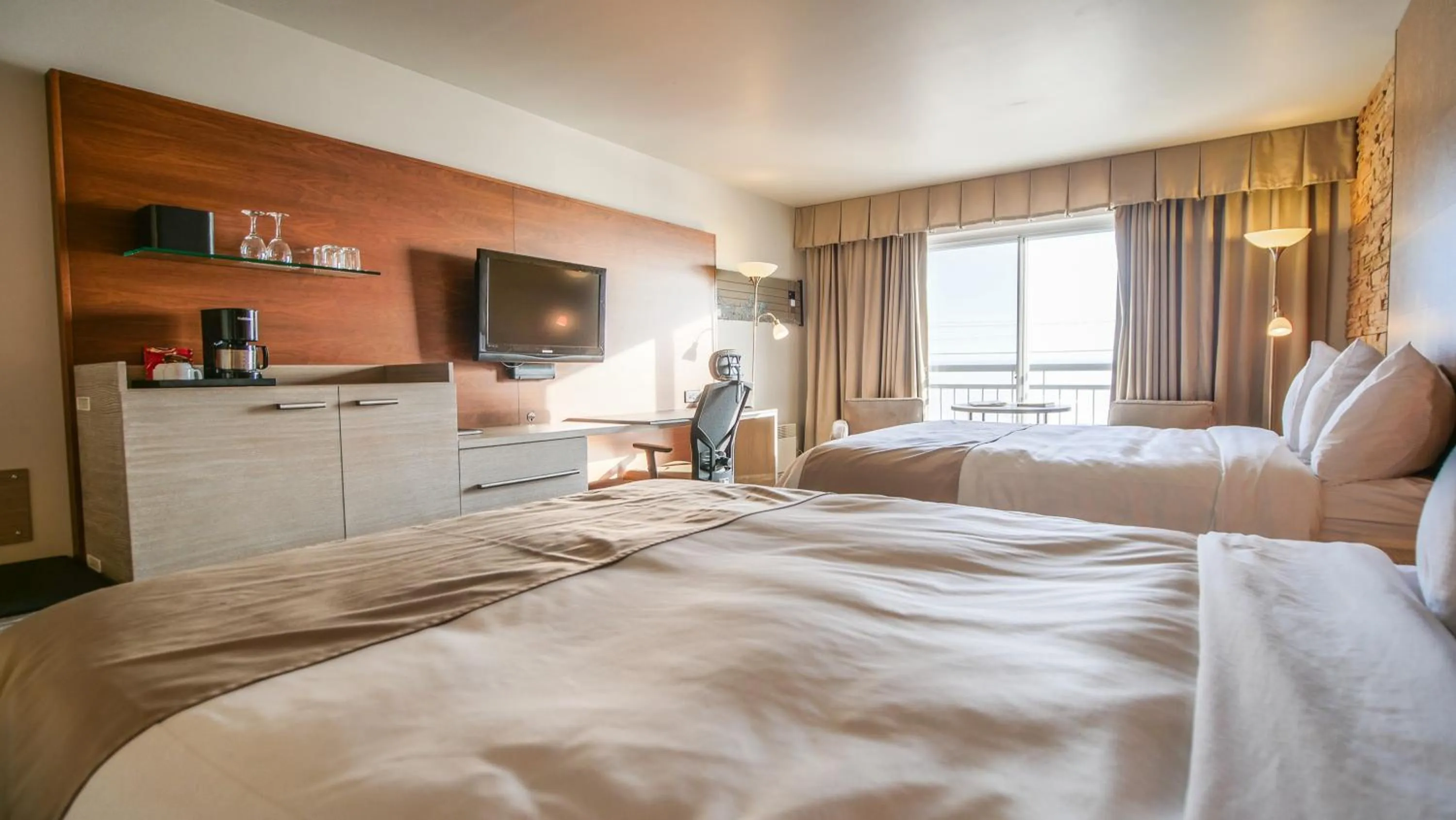 TV and multimedia, Bed in Manoir Belle Plage