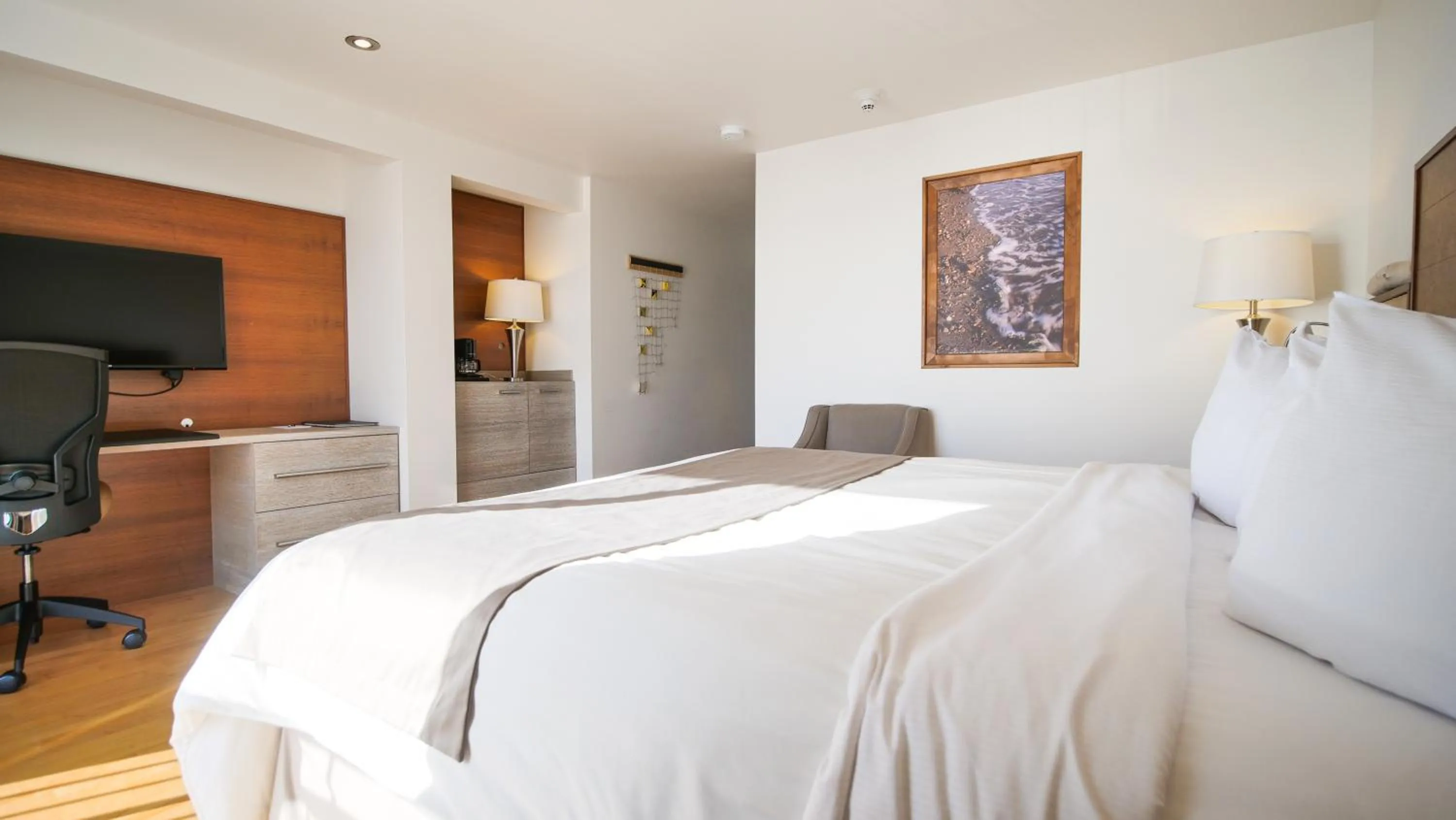 Bed in Manoir Belle Plage