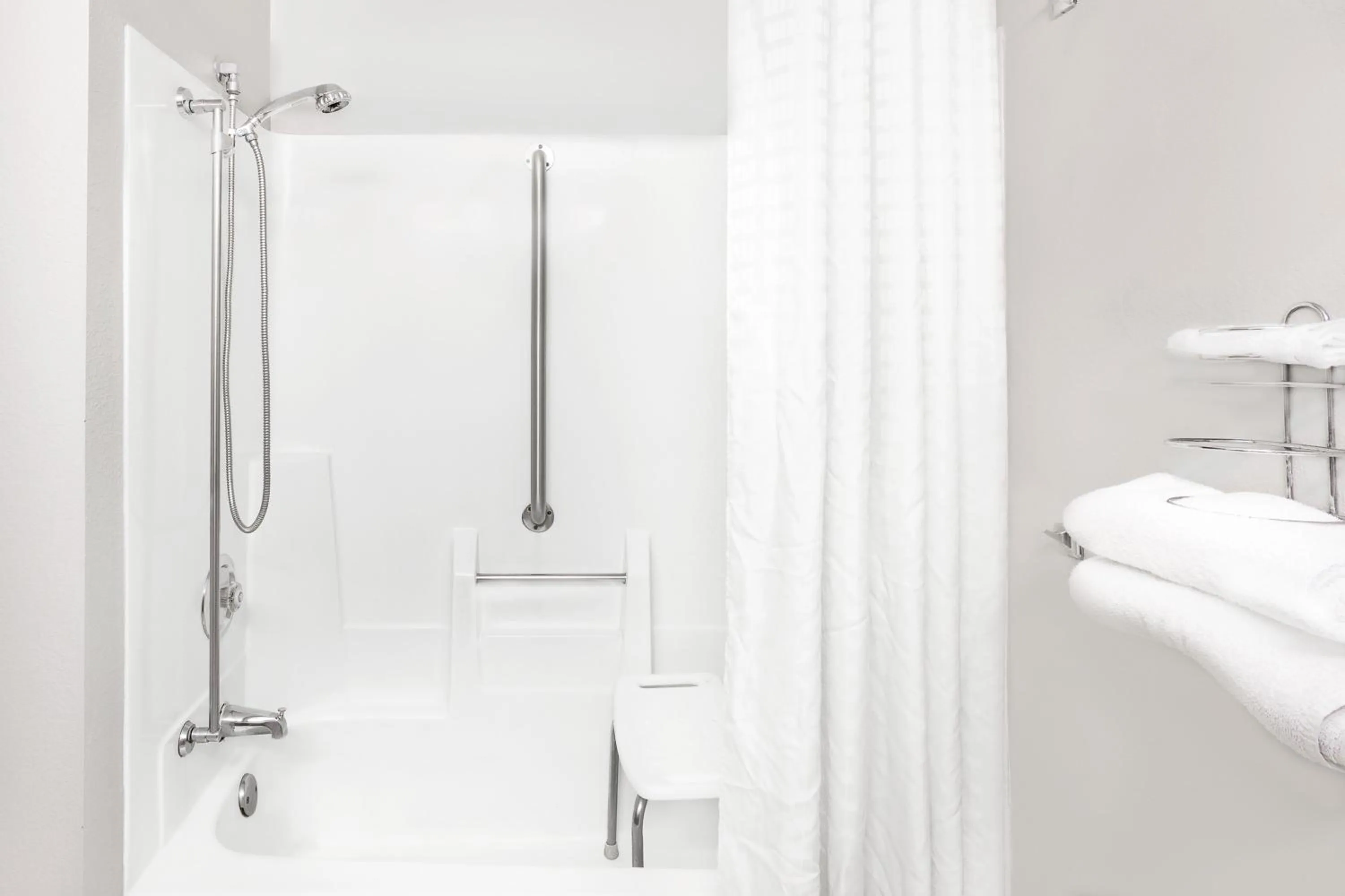 Bathroom in Super 8 by Wyndham Beaver Dam