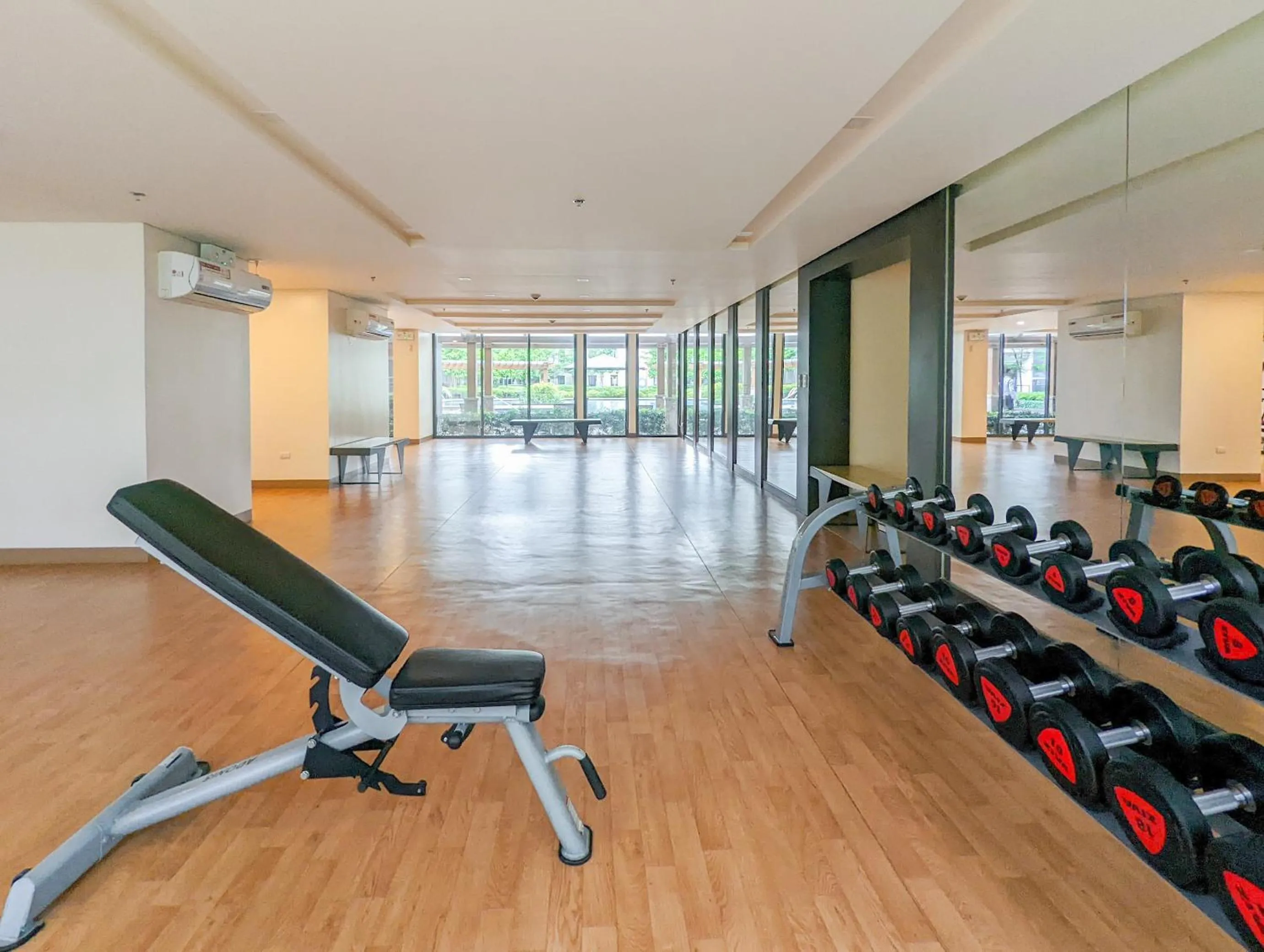 Fitness centre/facilities in Studio Condo NAIA Airport Terminal 3 Newport City Casino