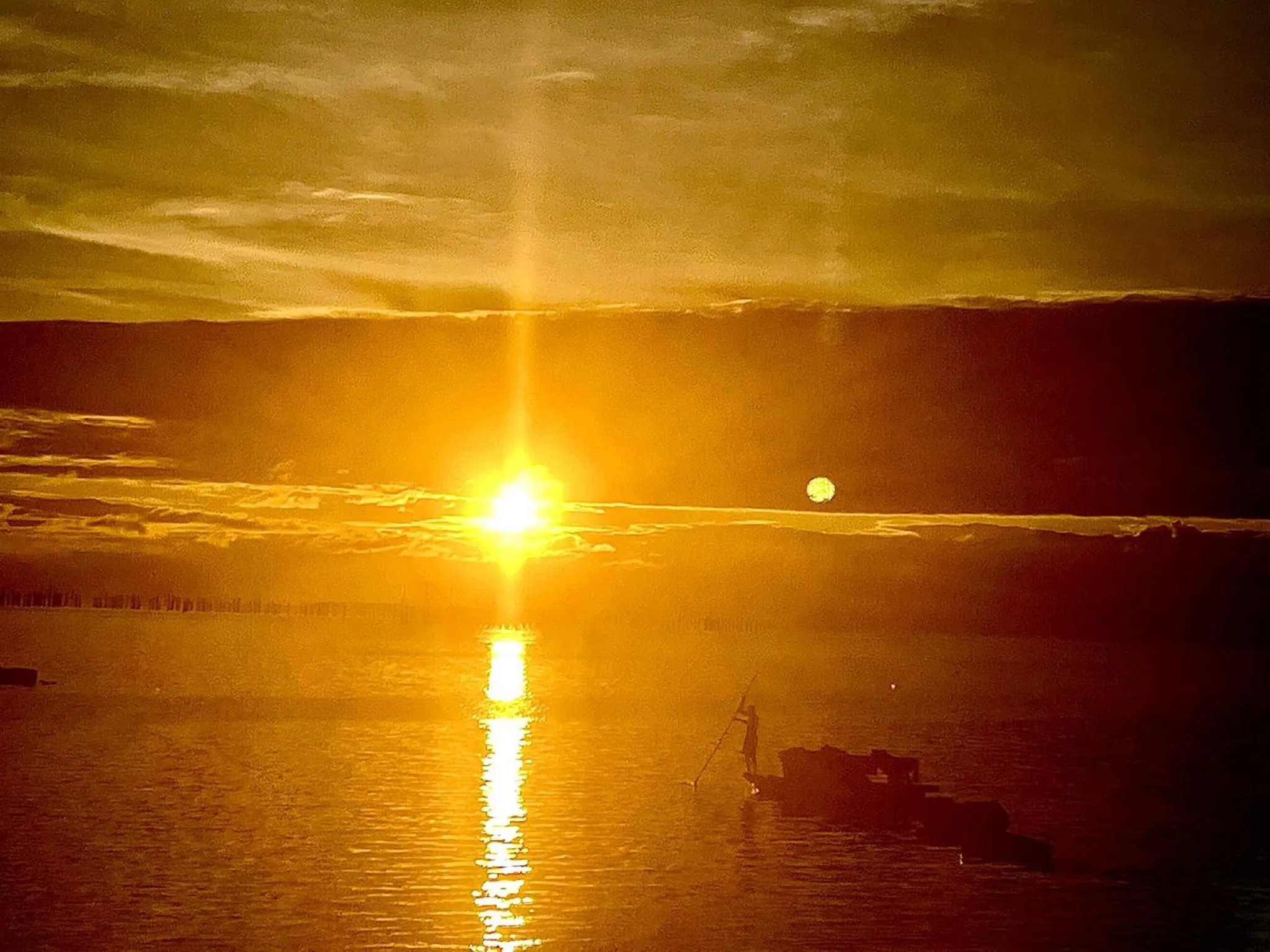 Patio in Mabul Backpackers