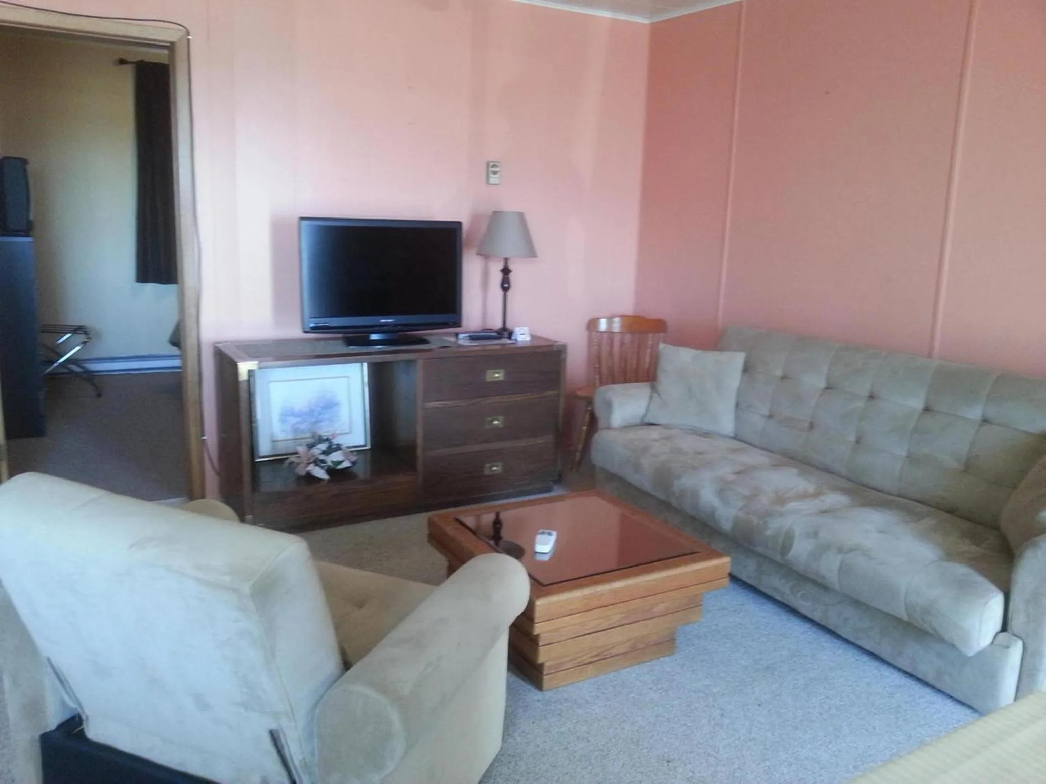 Kitchen or kitchenette in Maple Leaf Motel Emerson