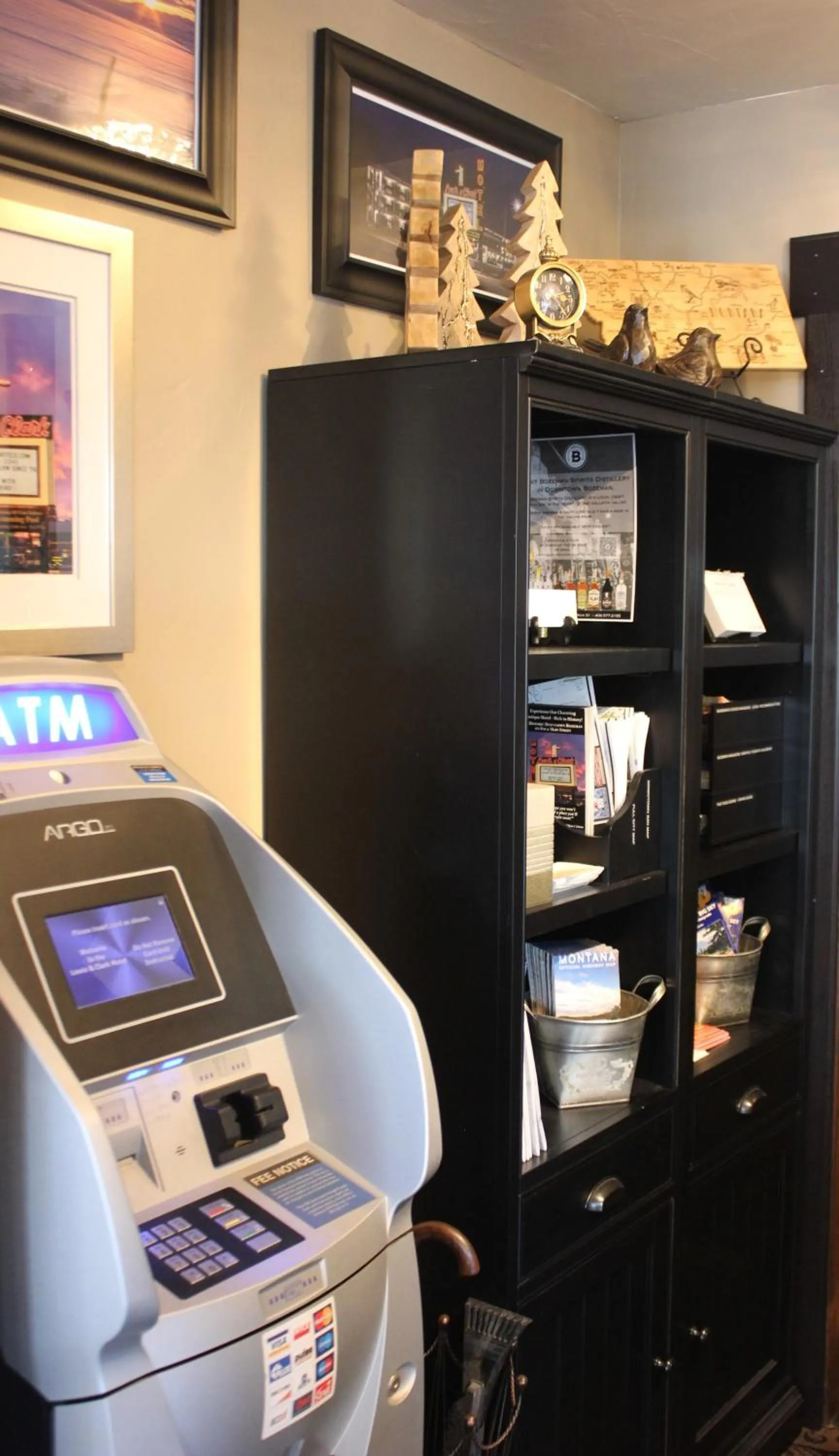 ATM in Lewis & Clark Motel - Bozeman