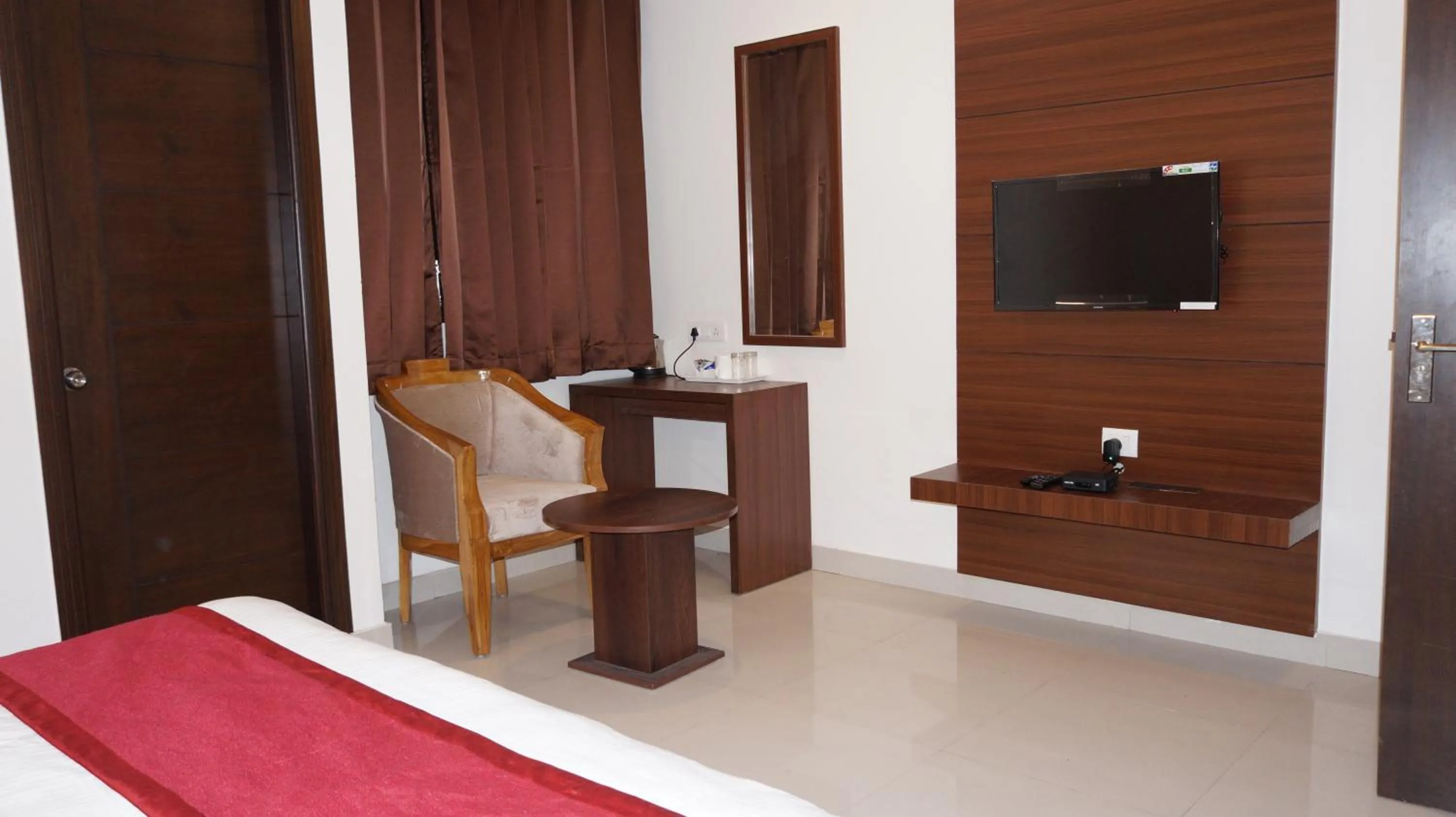 Seating area in Hotel Aakash Residency