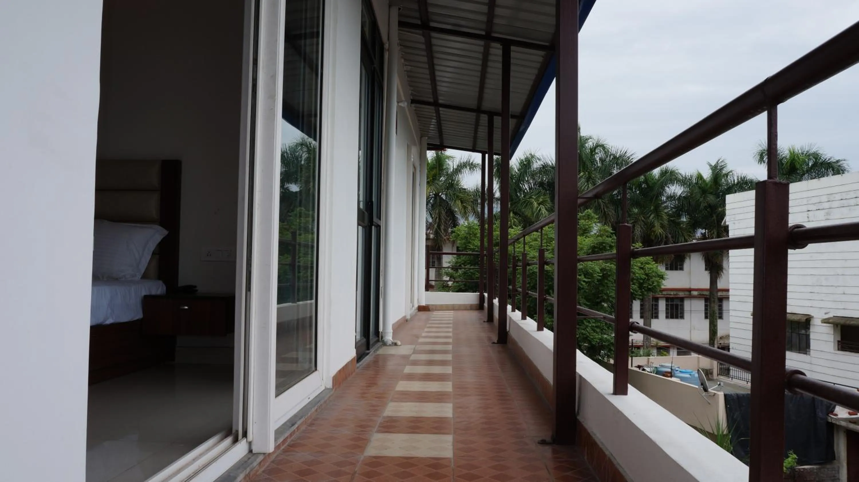 Balcony/Terrace in Hotel Aakash Residency