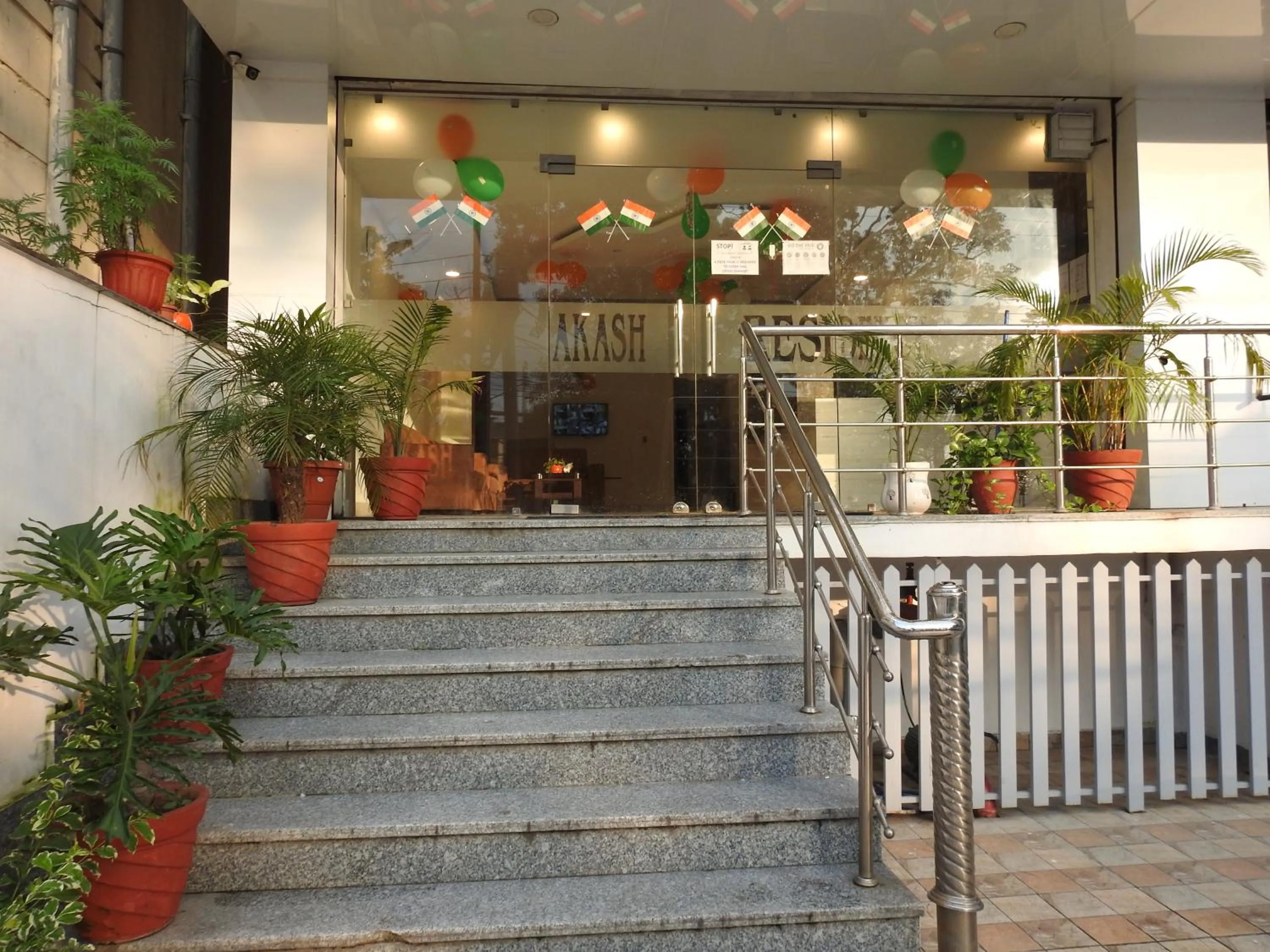 Property building in Hotel Aakash Residency