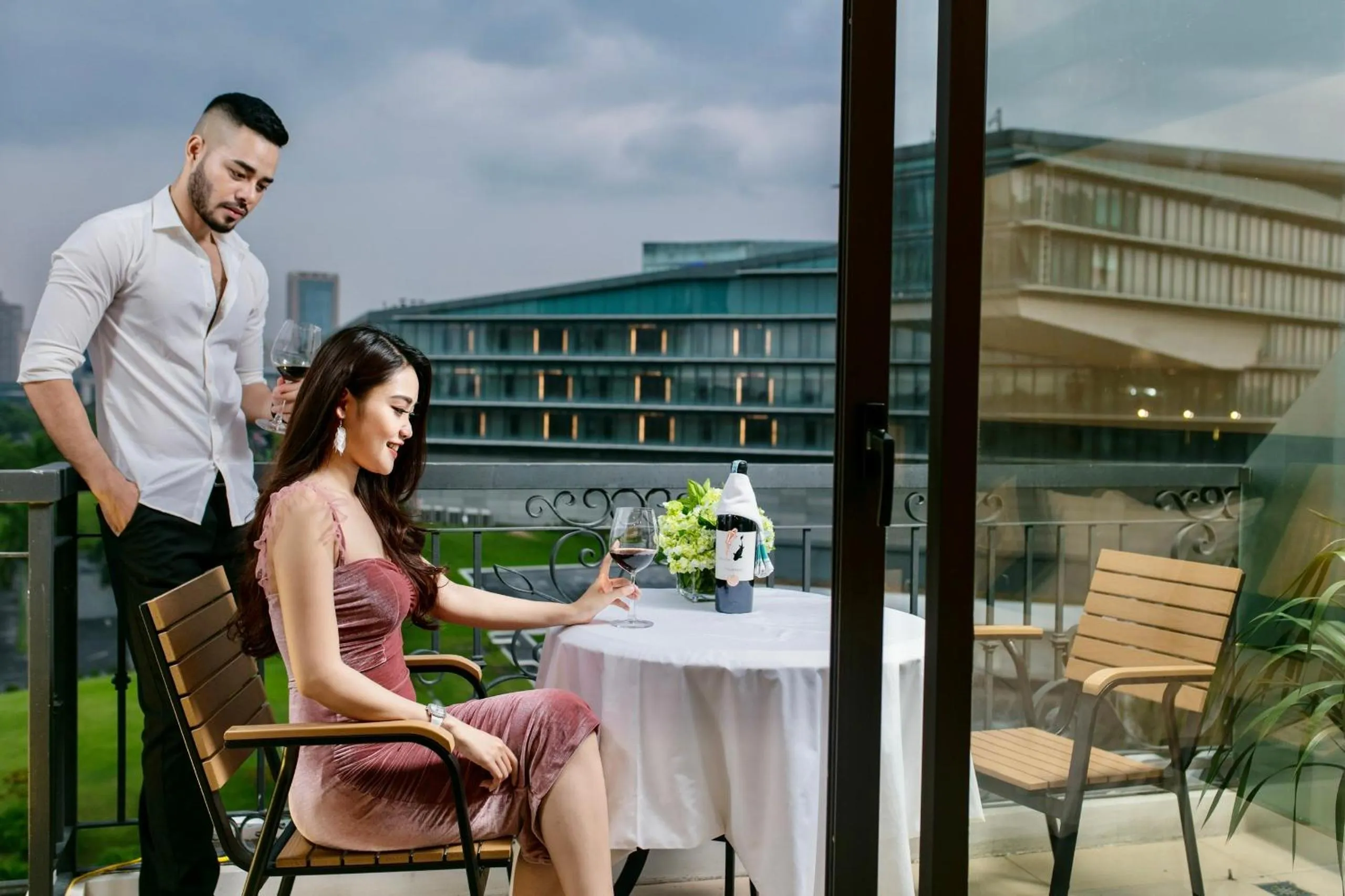 Balcony/Terrace in Marina Hotel Ha Noi