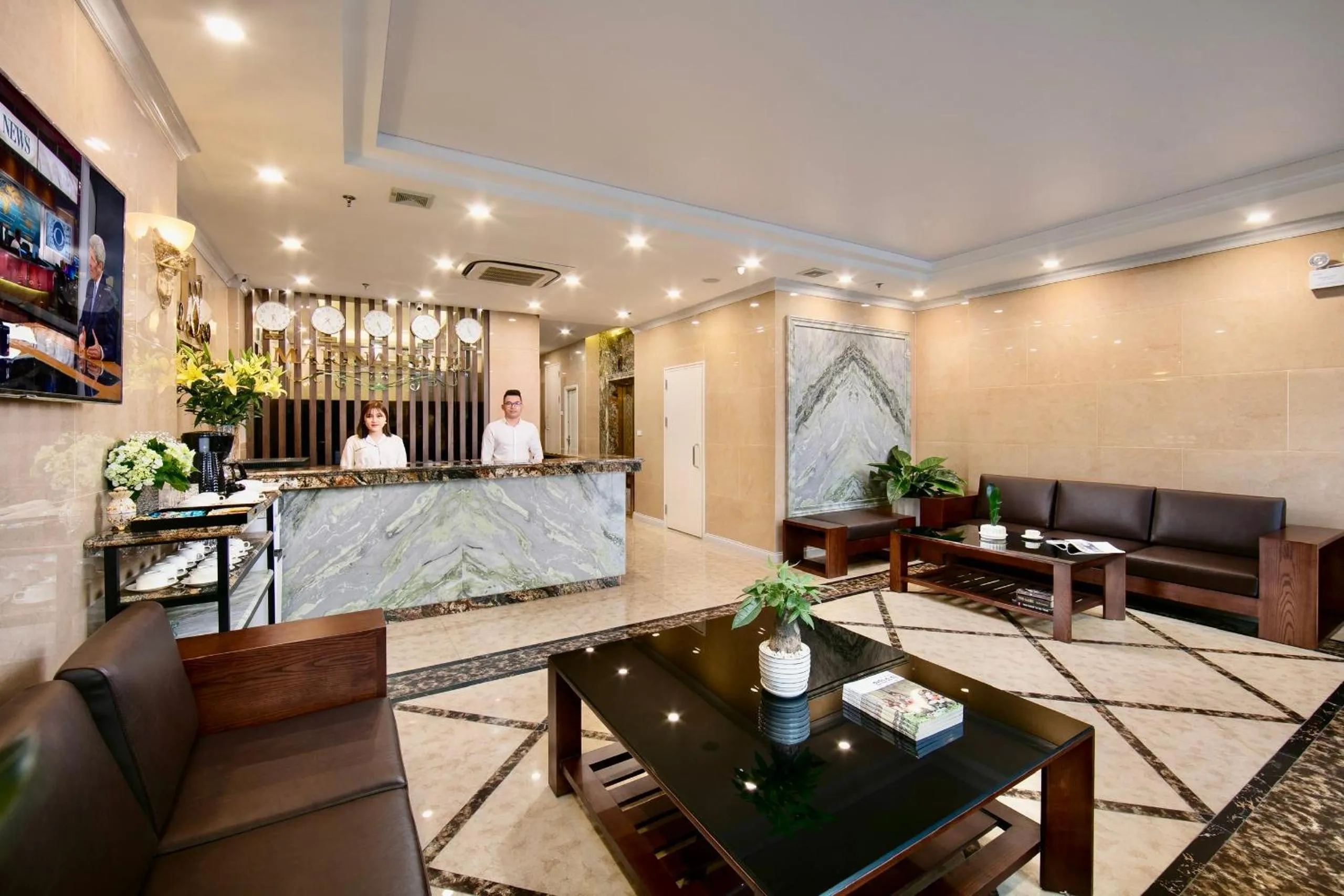 Lobby or reception in Marina Hotel Ha Noi