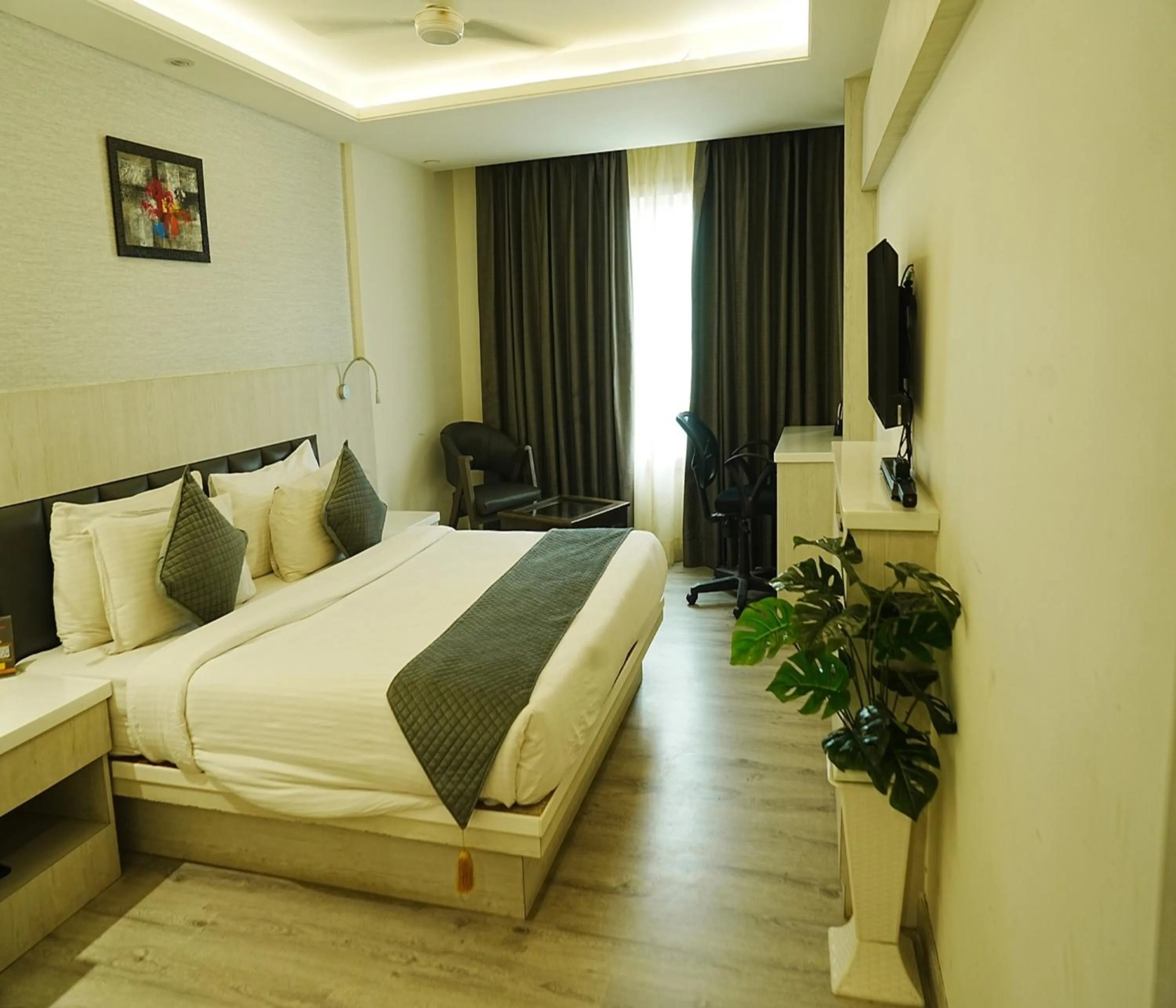 Bed in Hotel Radiance