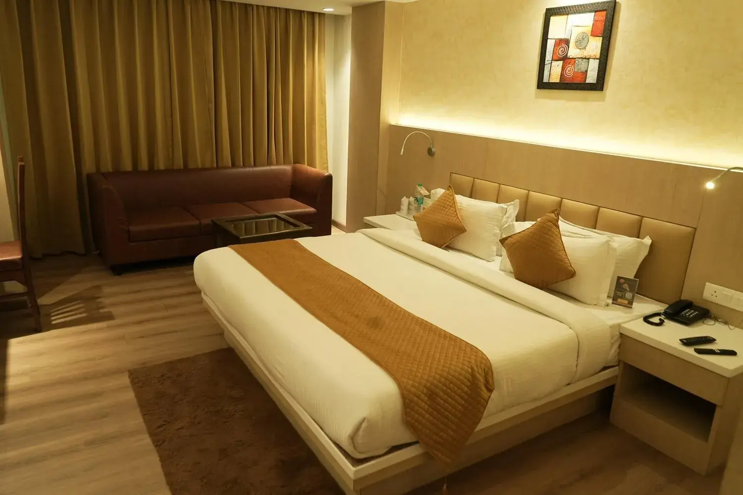 Bed in Hotel Radiance Bed in Hotel Radiance