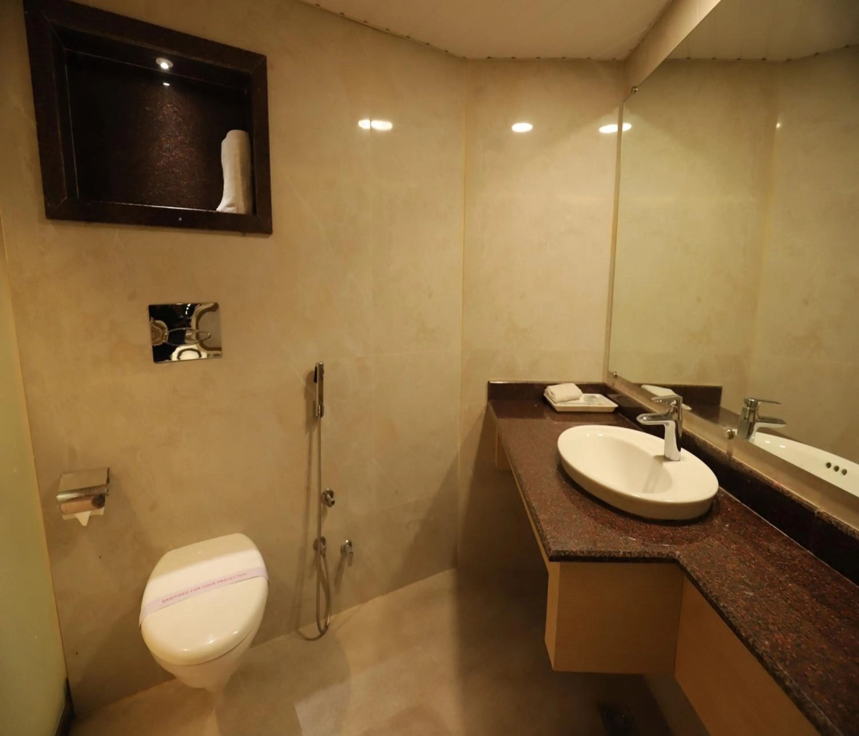 Bed in Hotel Radiance