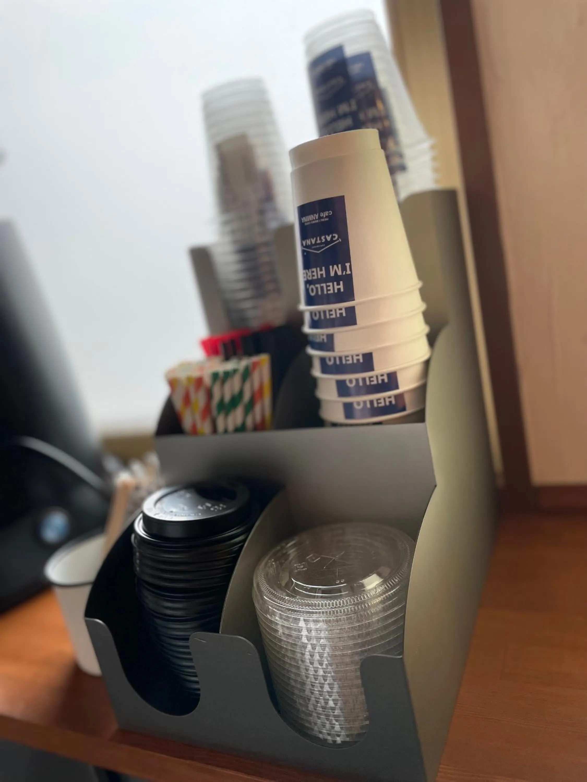 Kitchen or kitchenette in cafe&stay CASTANA