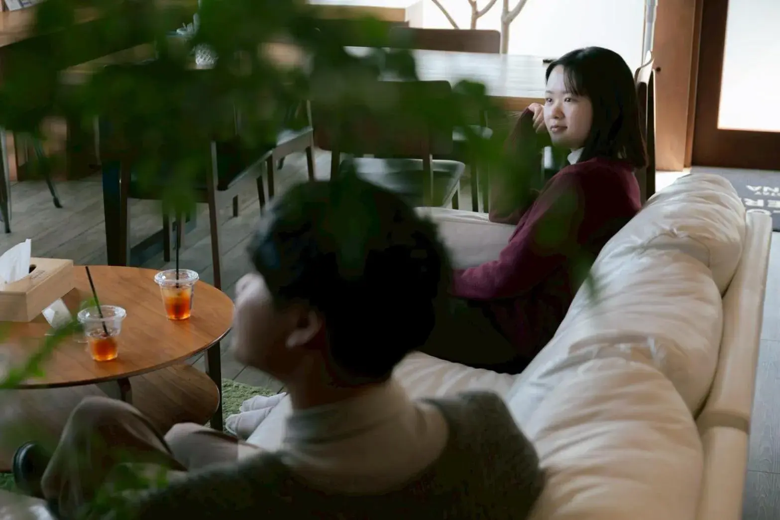 Living room in cafe&stay CASTANA Living room in cafe&stay CASTANA