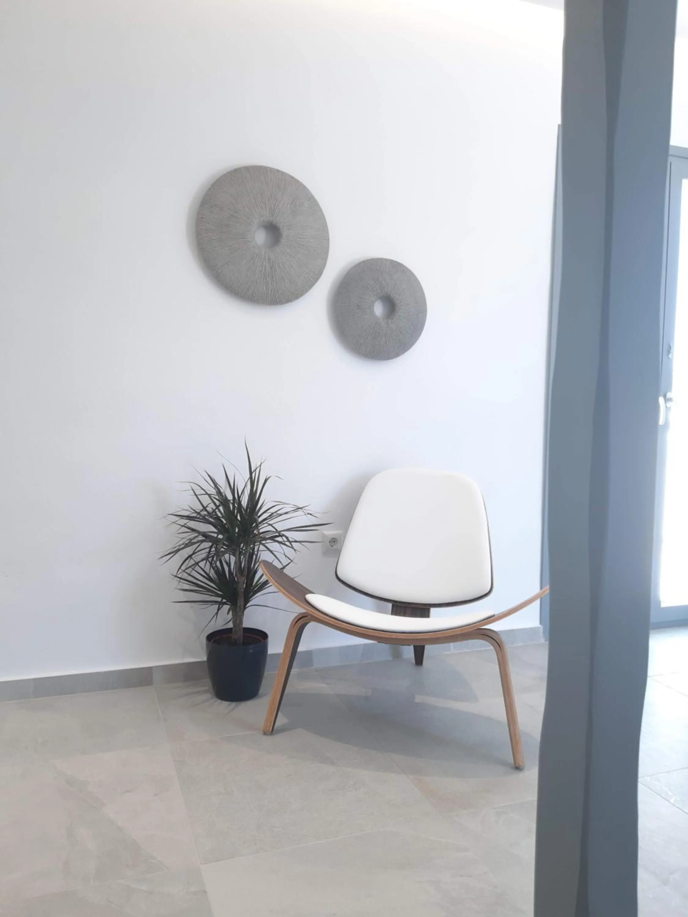 Seating area in Crystal Mare Suites