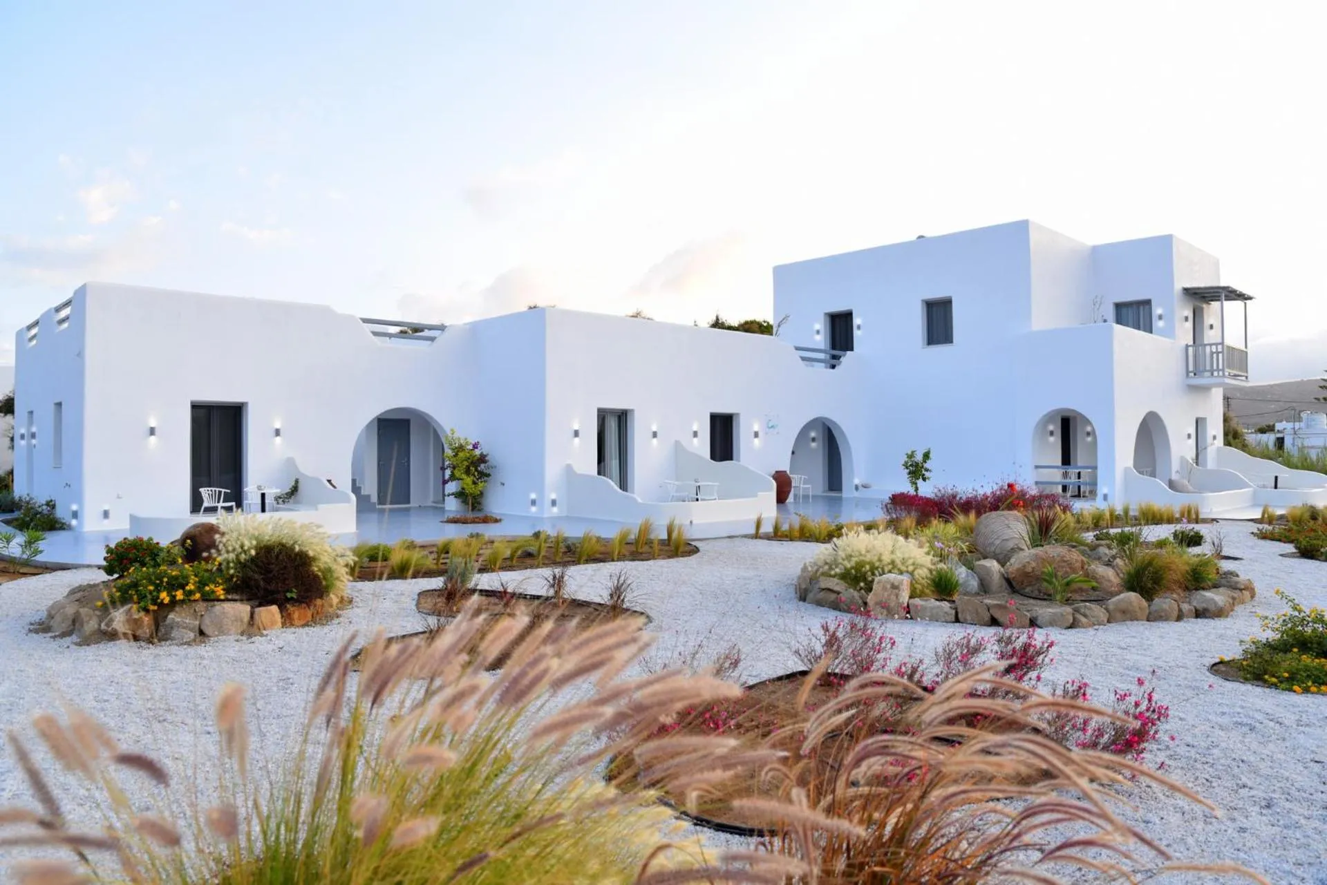 Facade/entrance in Crystal Mare Suites