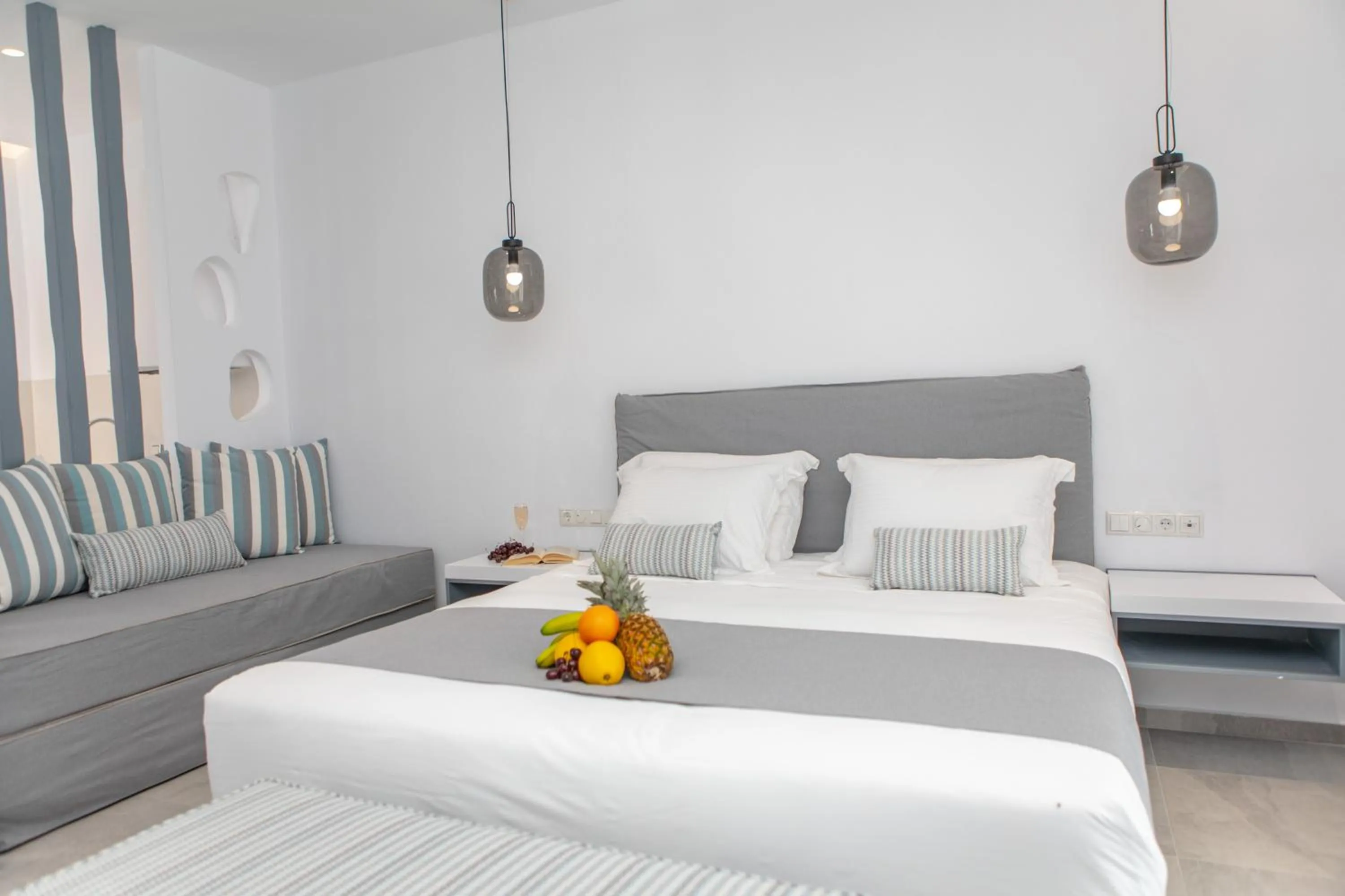 Bedroom, Bed in Crystal Mare Suites