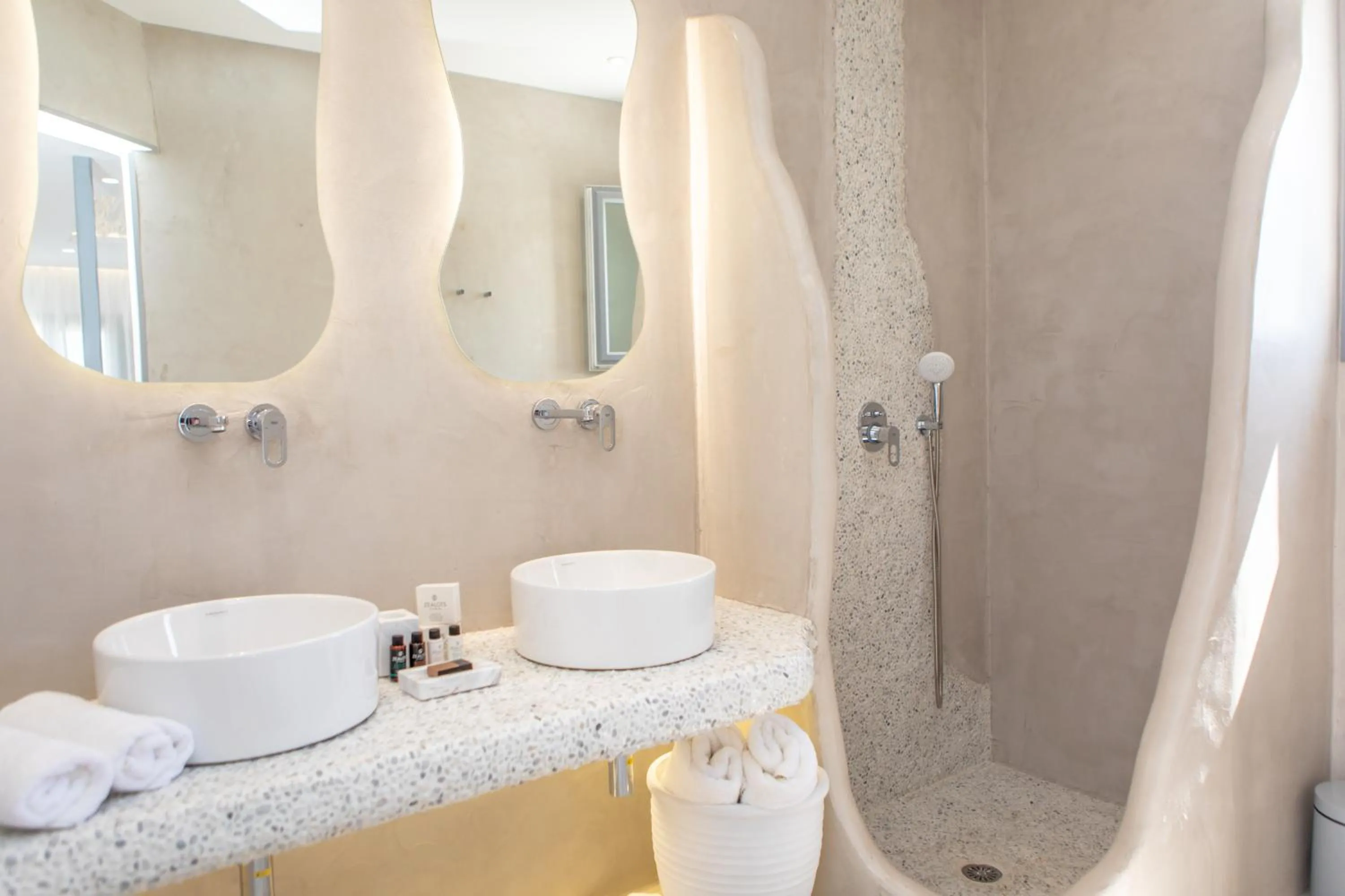 Bathroom in Crystal Mare Suites