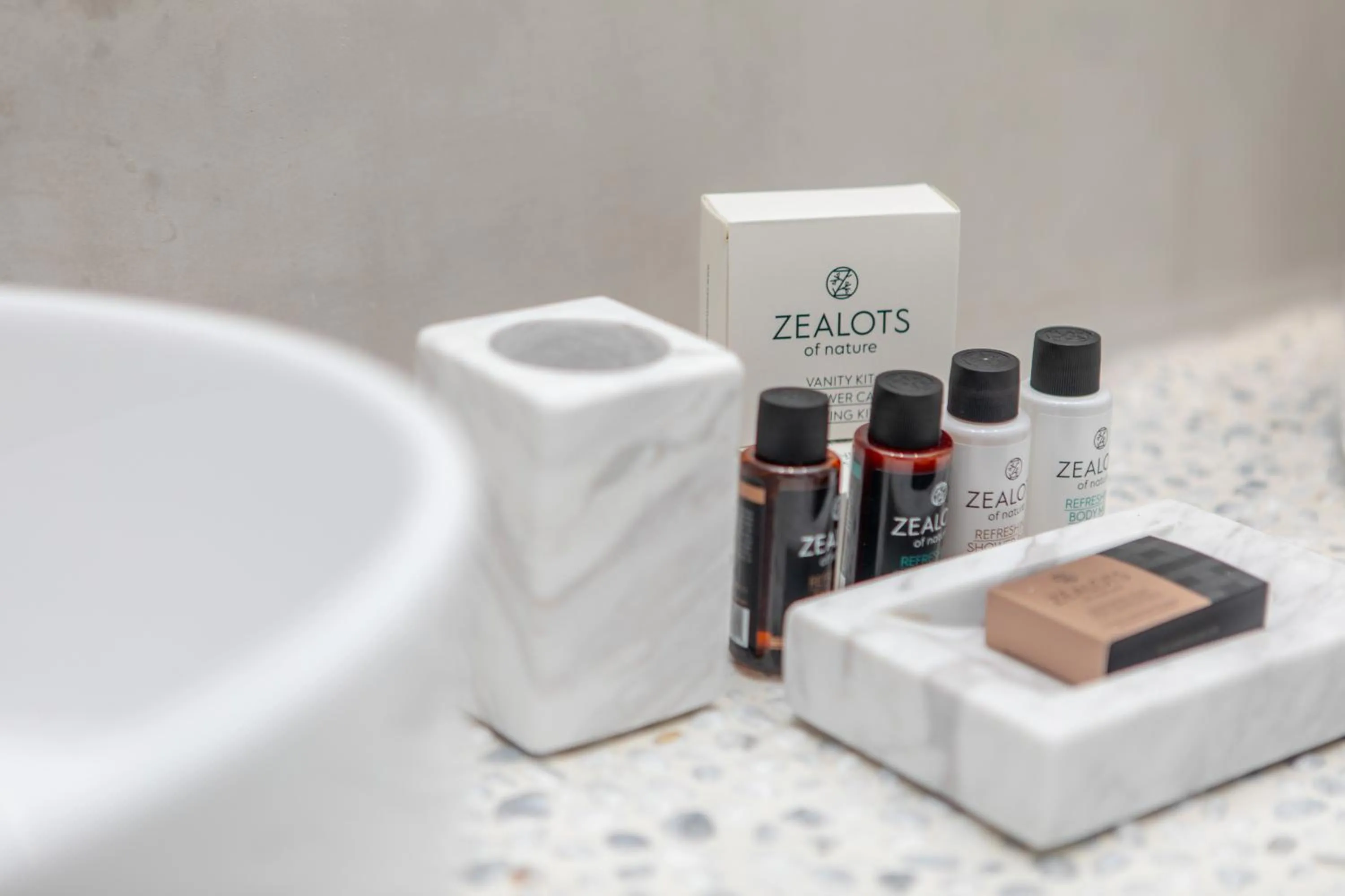 Bathroom in Crystal Mare Suites