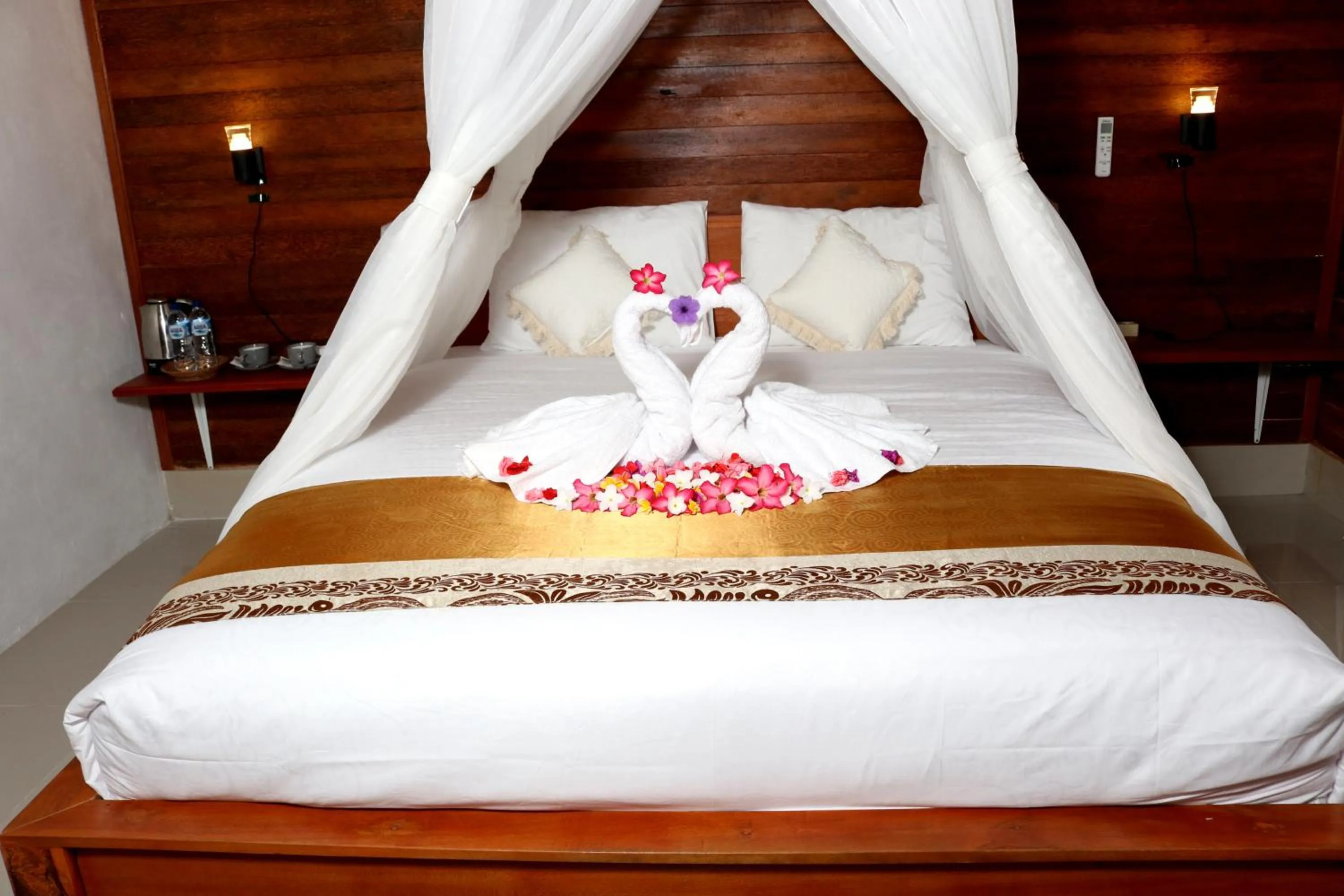 Bed in Dangin Kubu Resort & Restaurant