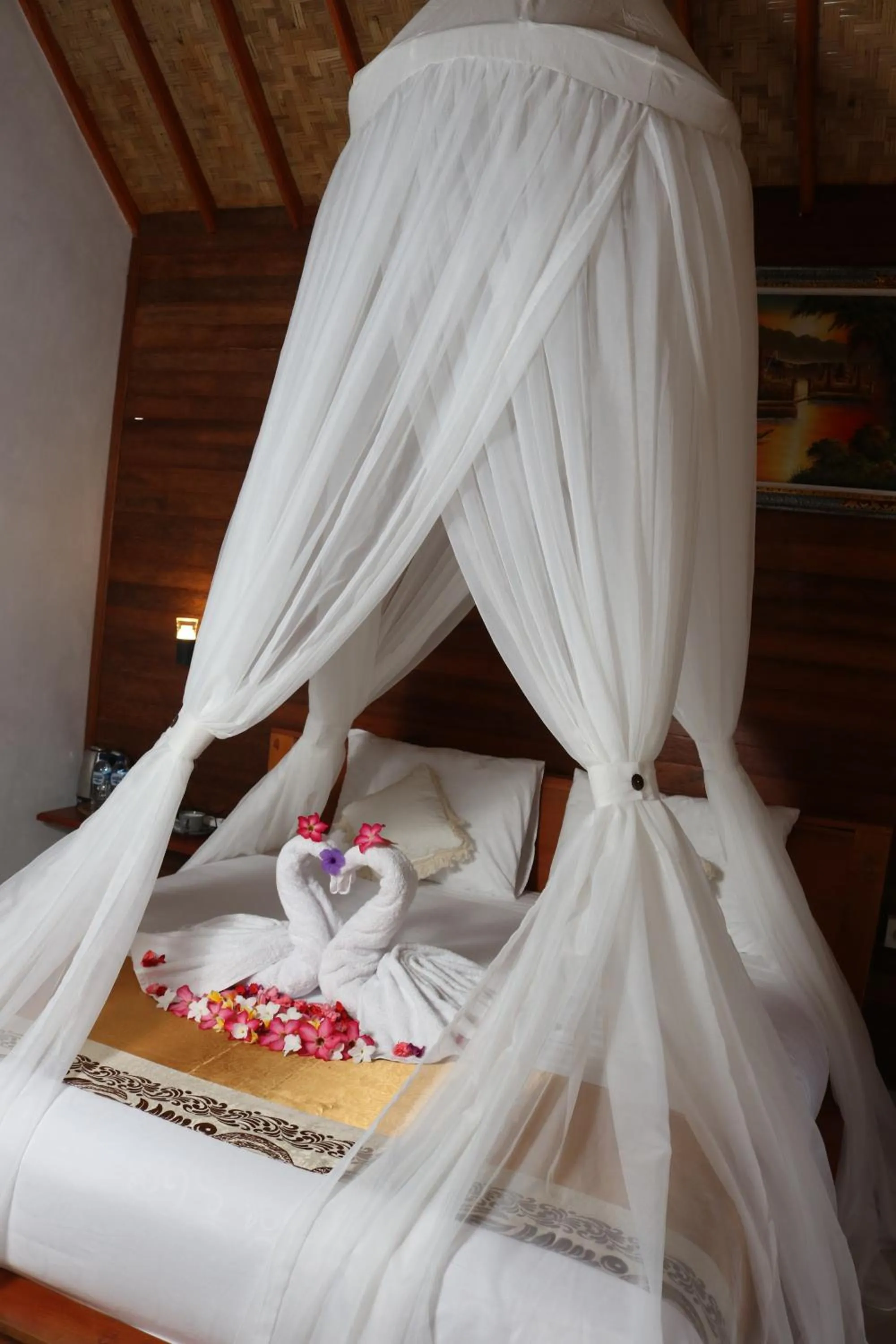 Bed in Dangin Kubu Resort & Restaurant