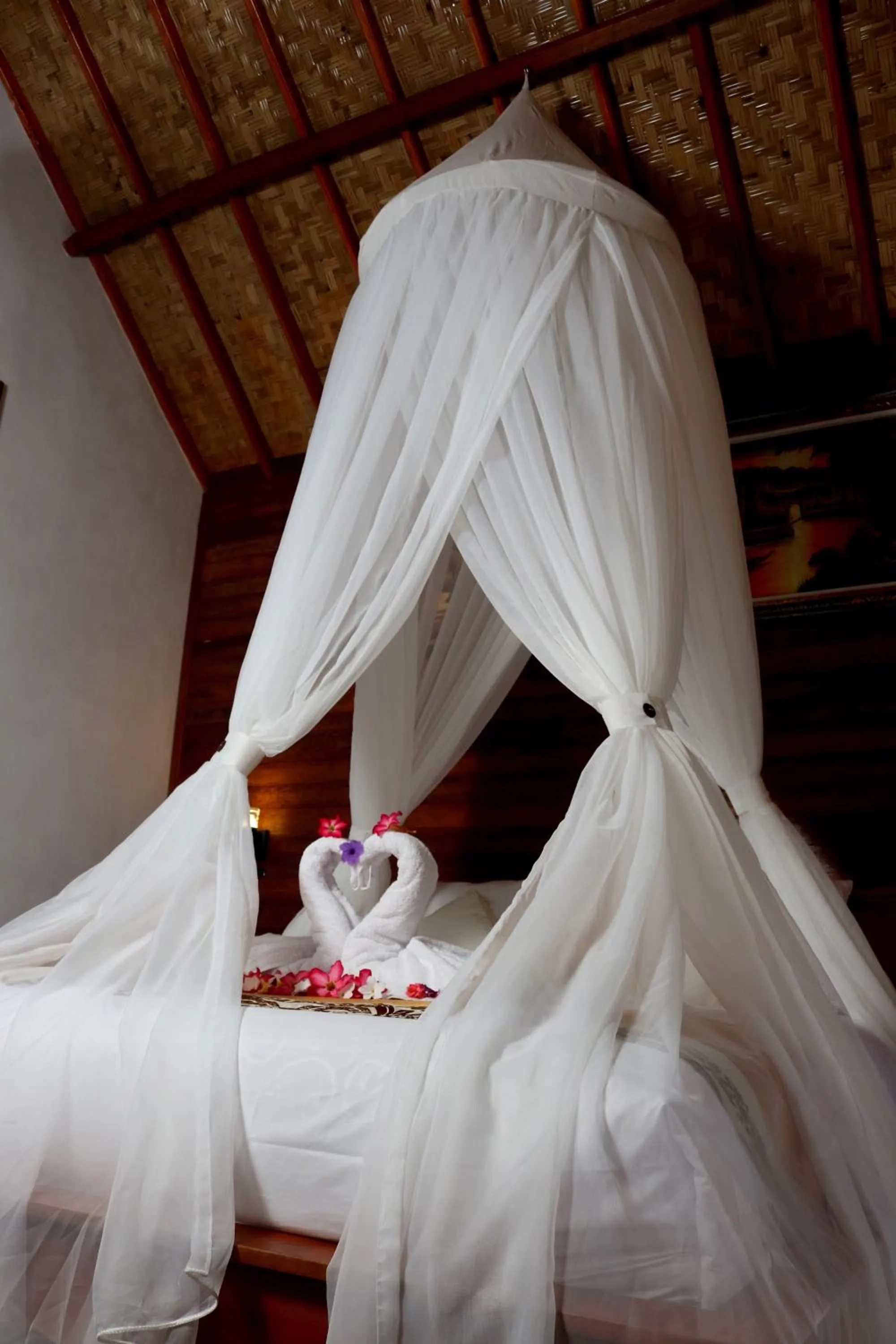 Bed in Dangin Kubu Resort & Restaurant