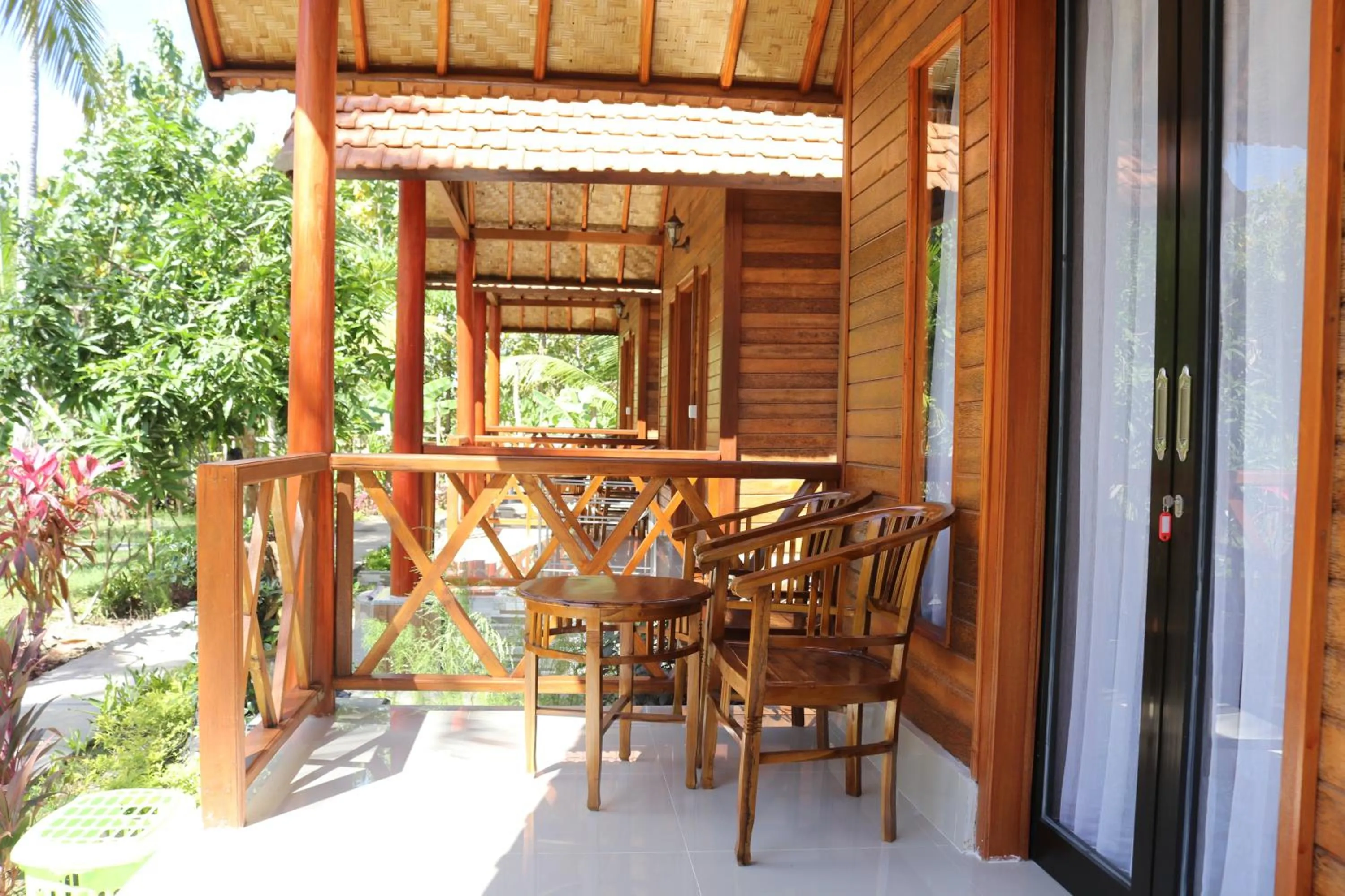 Balcony/Terrace in Dangin Kubu Resort & Restaurant